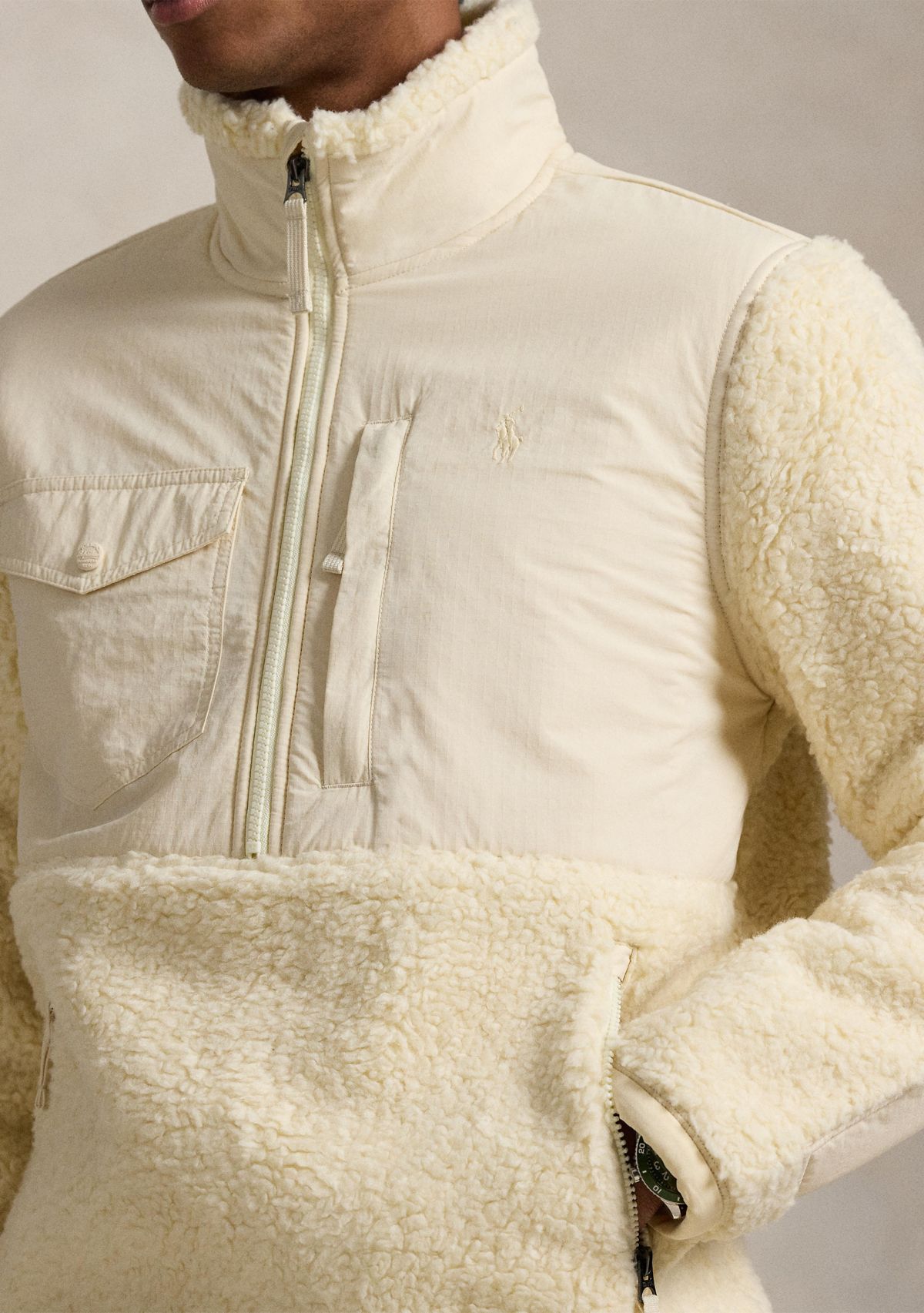 Hybrid Half-Zip Pullover