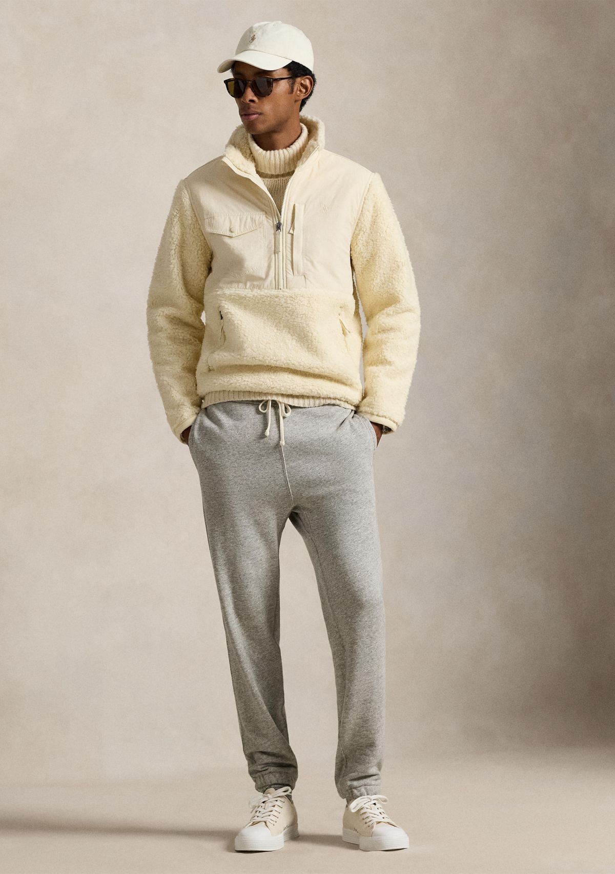 Hybrid Half-Zip Pullover