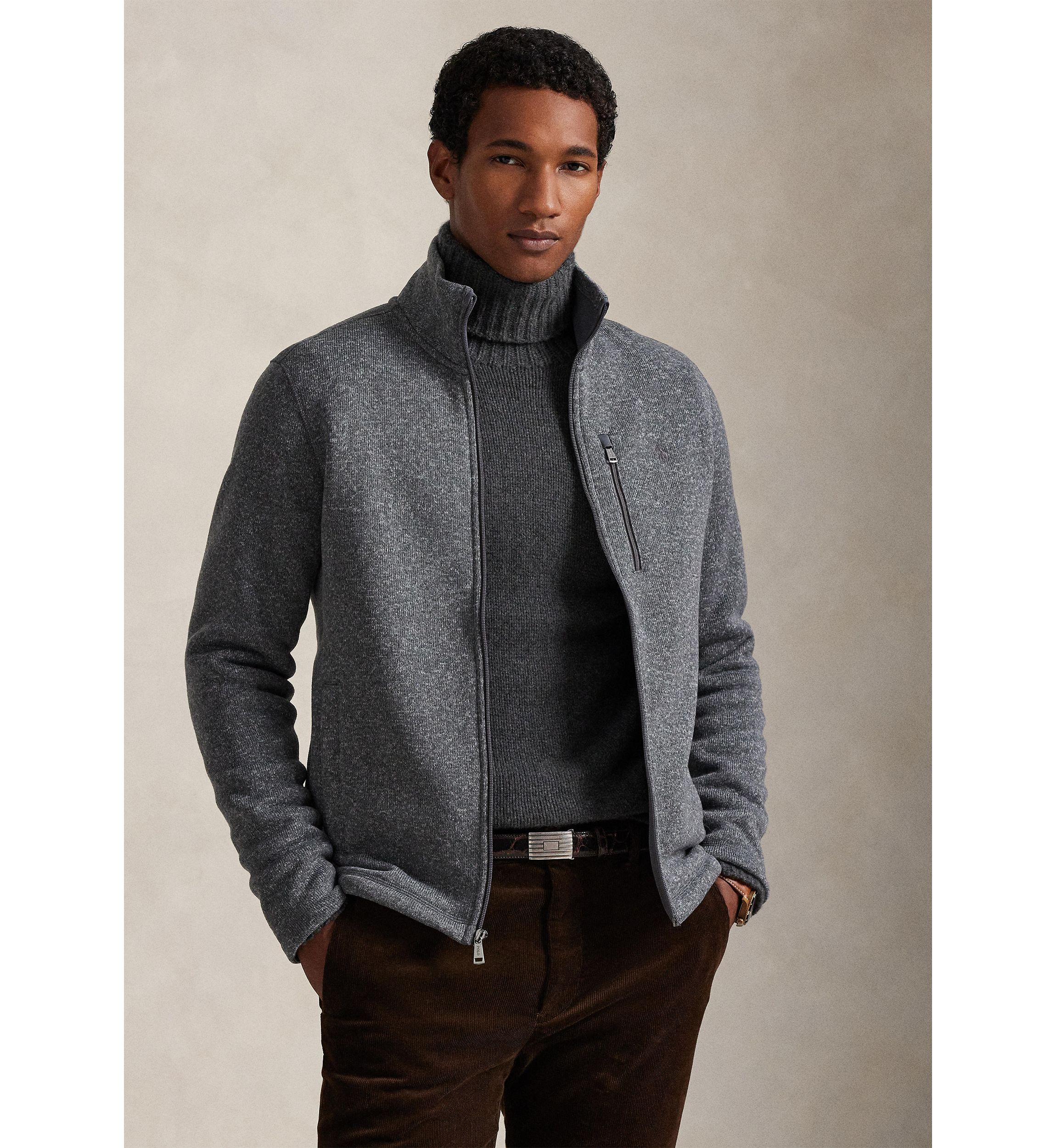 Polo Ralph Lauren Men's Brushed Fleece Jacket | Belk