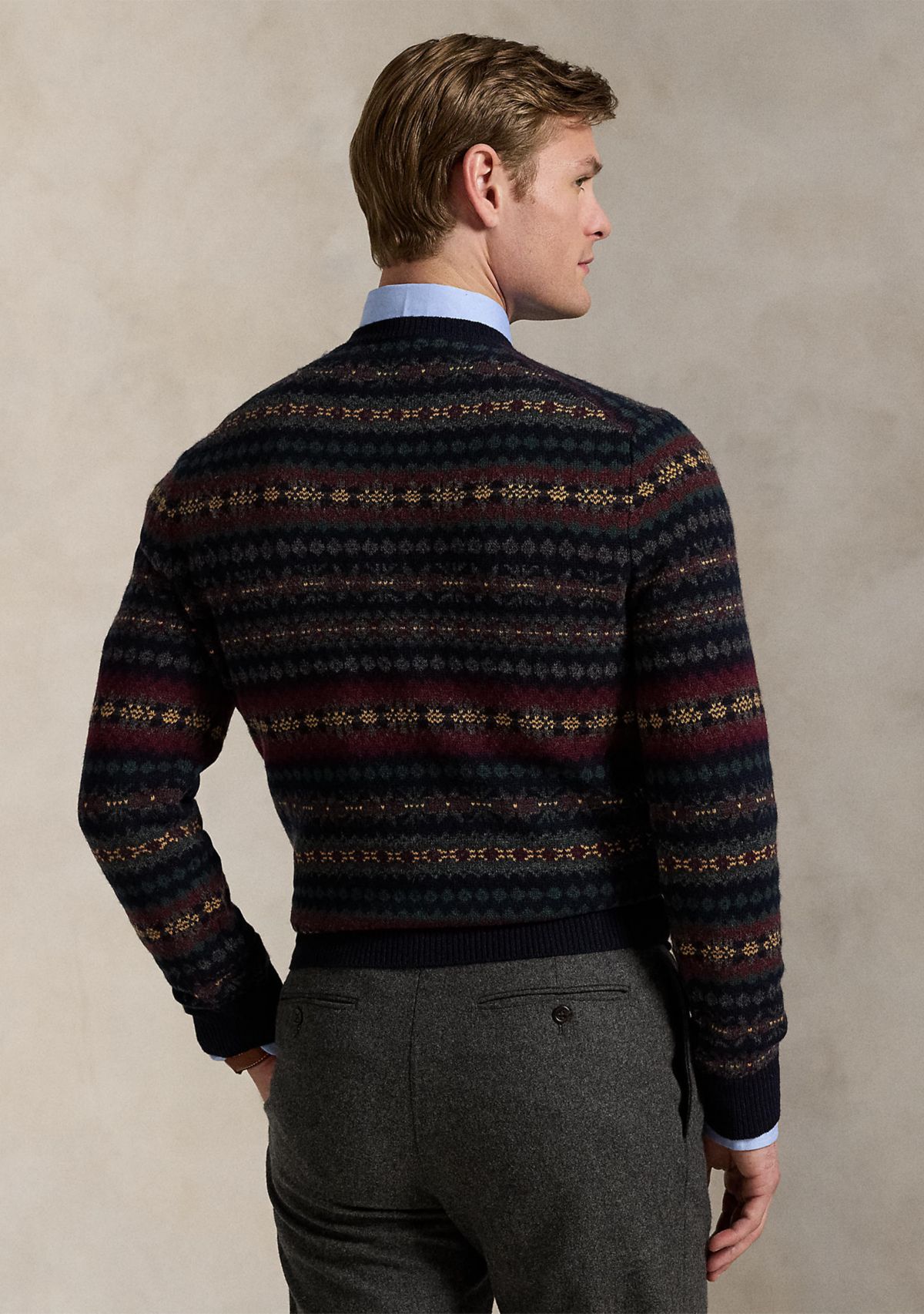 Fair Isle Wool Sweater