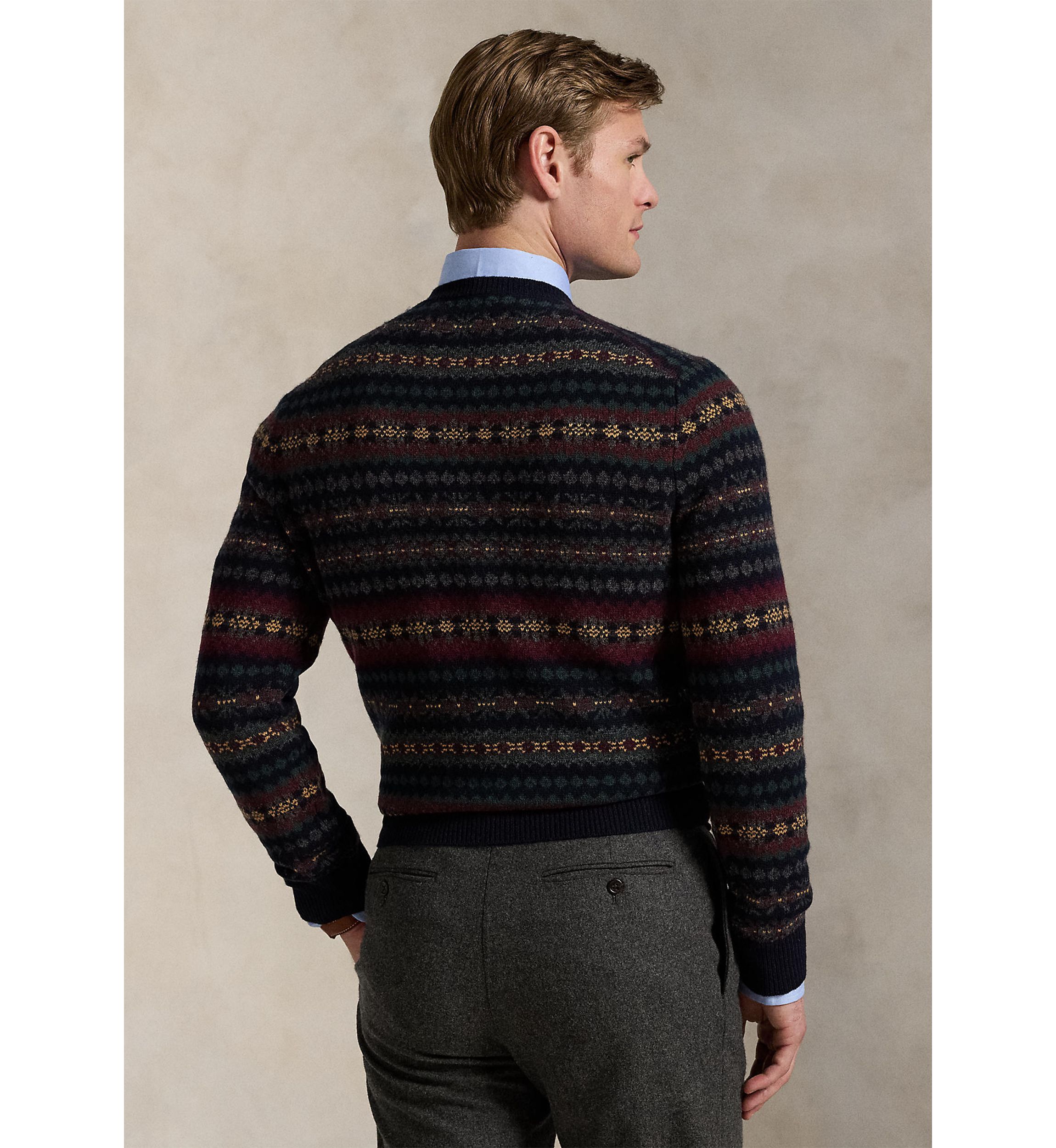 Fair Isle Wool Sweater