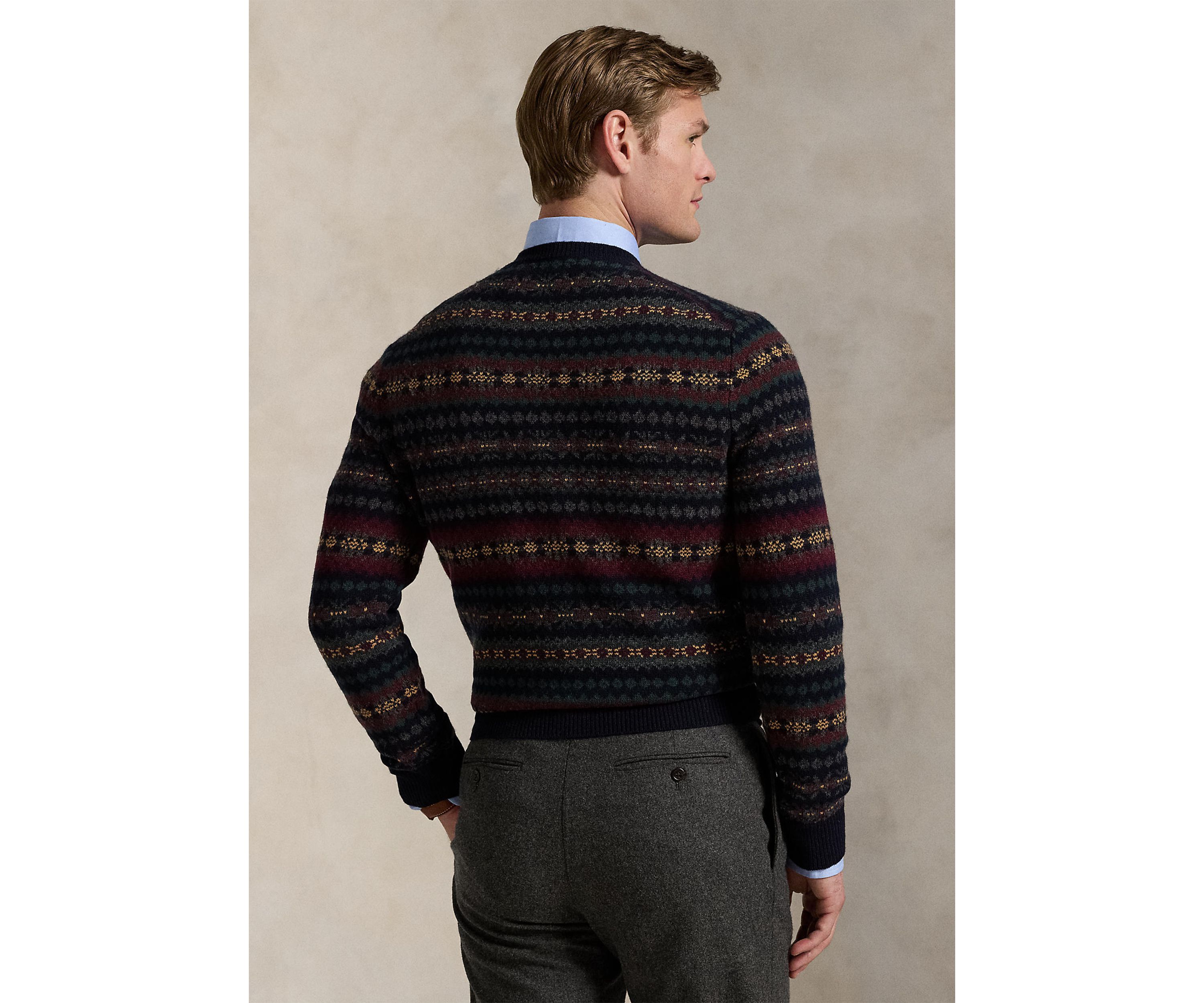 Fair Isle Wool Sweater