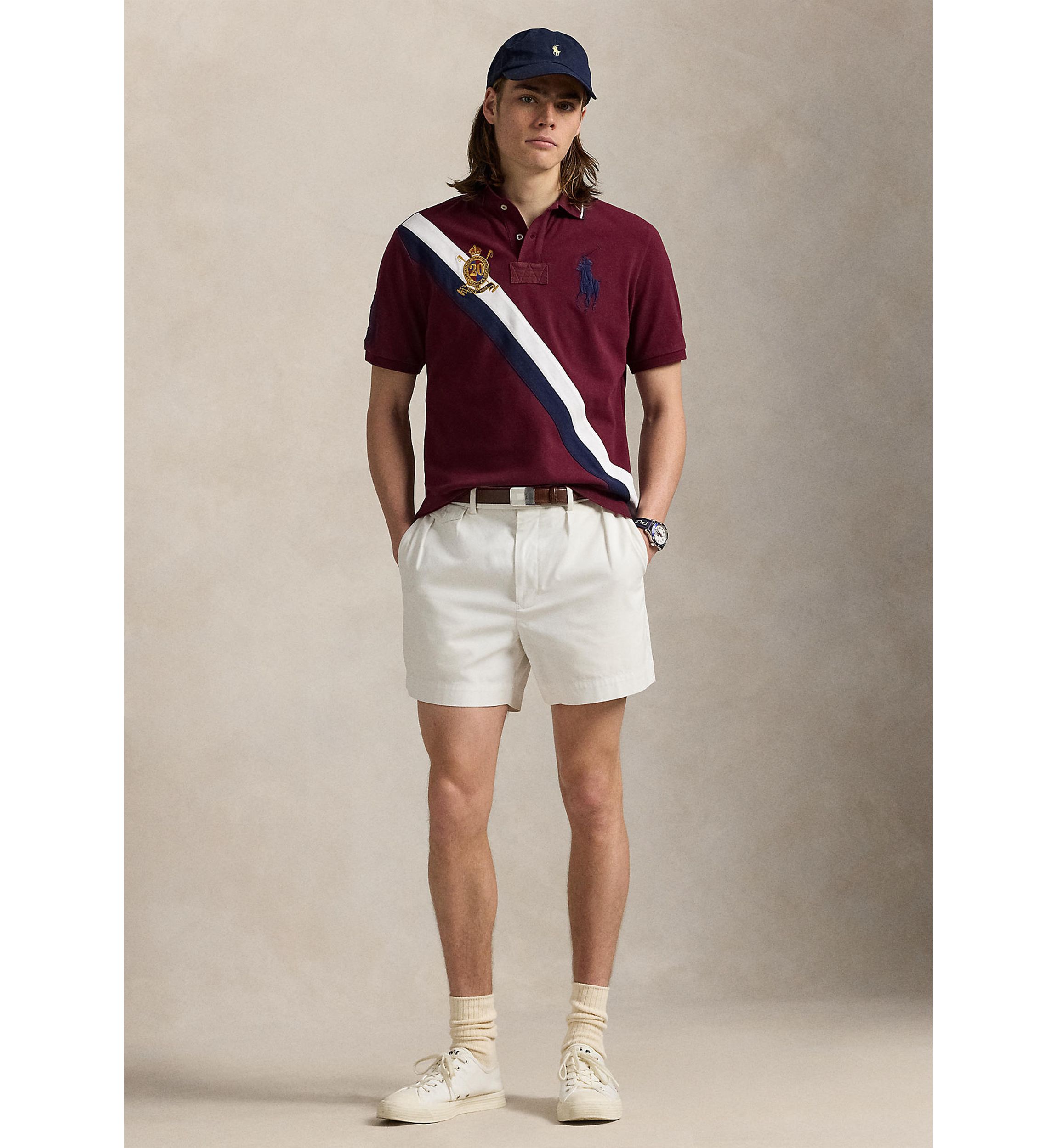 Classic Fit 20th Anniversary Crest Polo