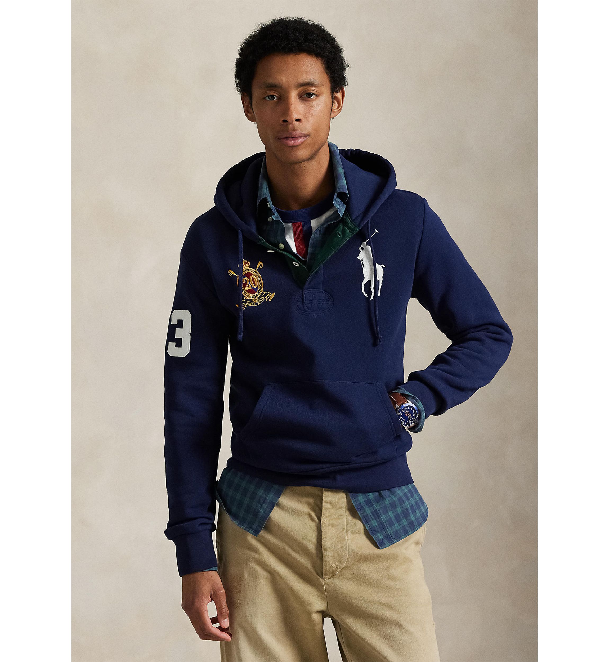 Big Pony 20th Anniversary Crest Hoodie
