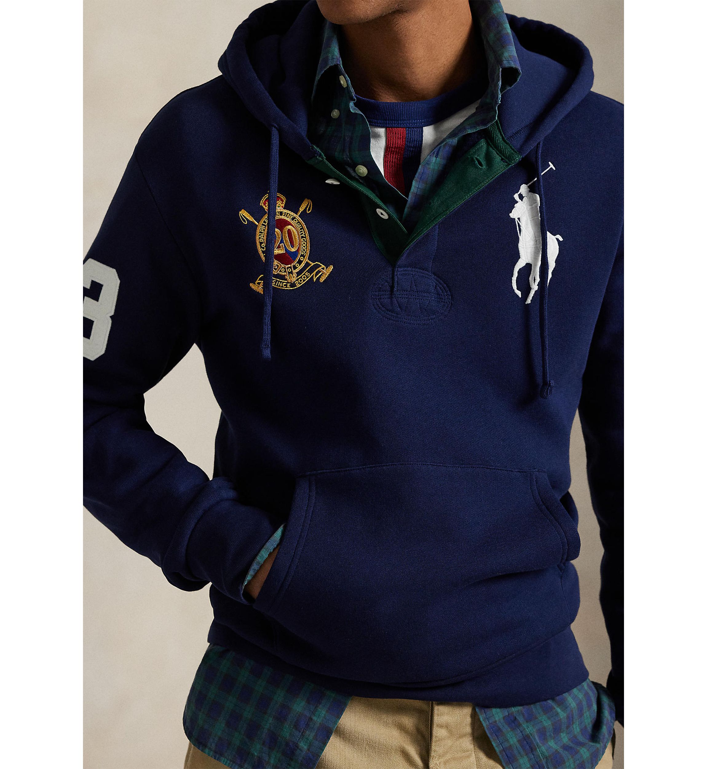 Big Pony 20th Anniversary Crest Hoodie