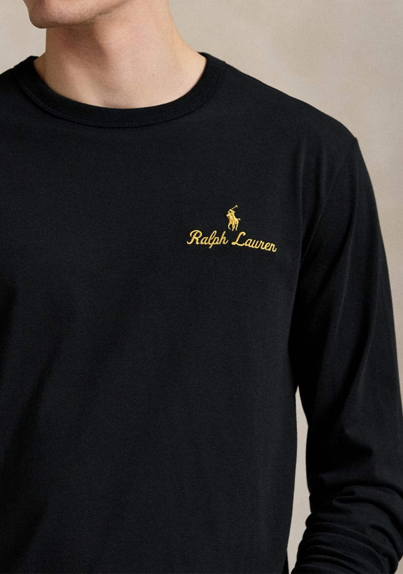 Standard Fit Logo Jersey T-Shirt