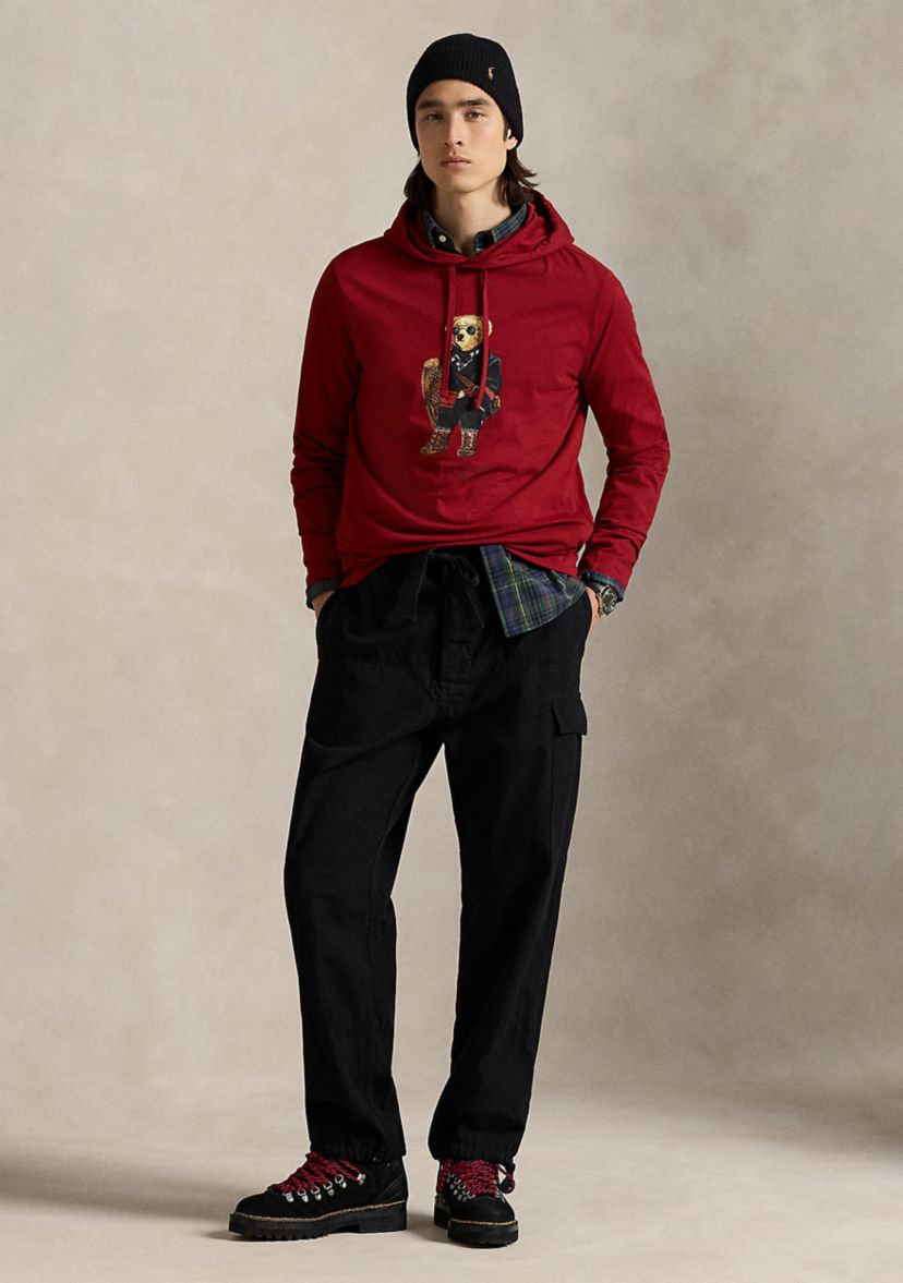 Polo Bear Jersey Hooded T-Shirt