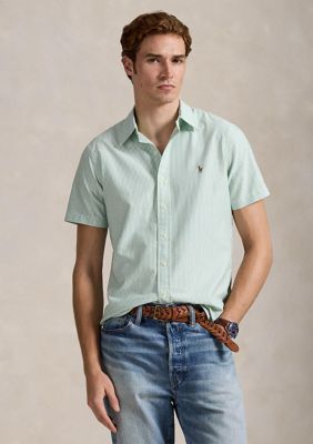Polo Ralph Lauren Men's Classic Fit Striped Oxford Shirt, 2XL