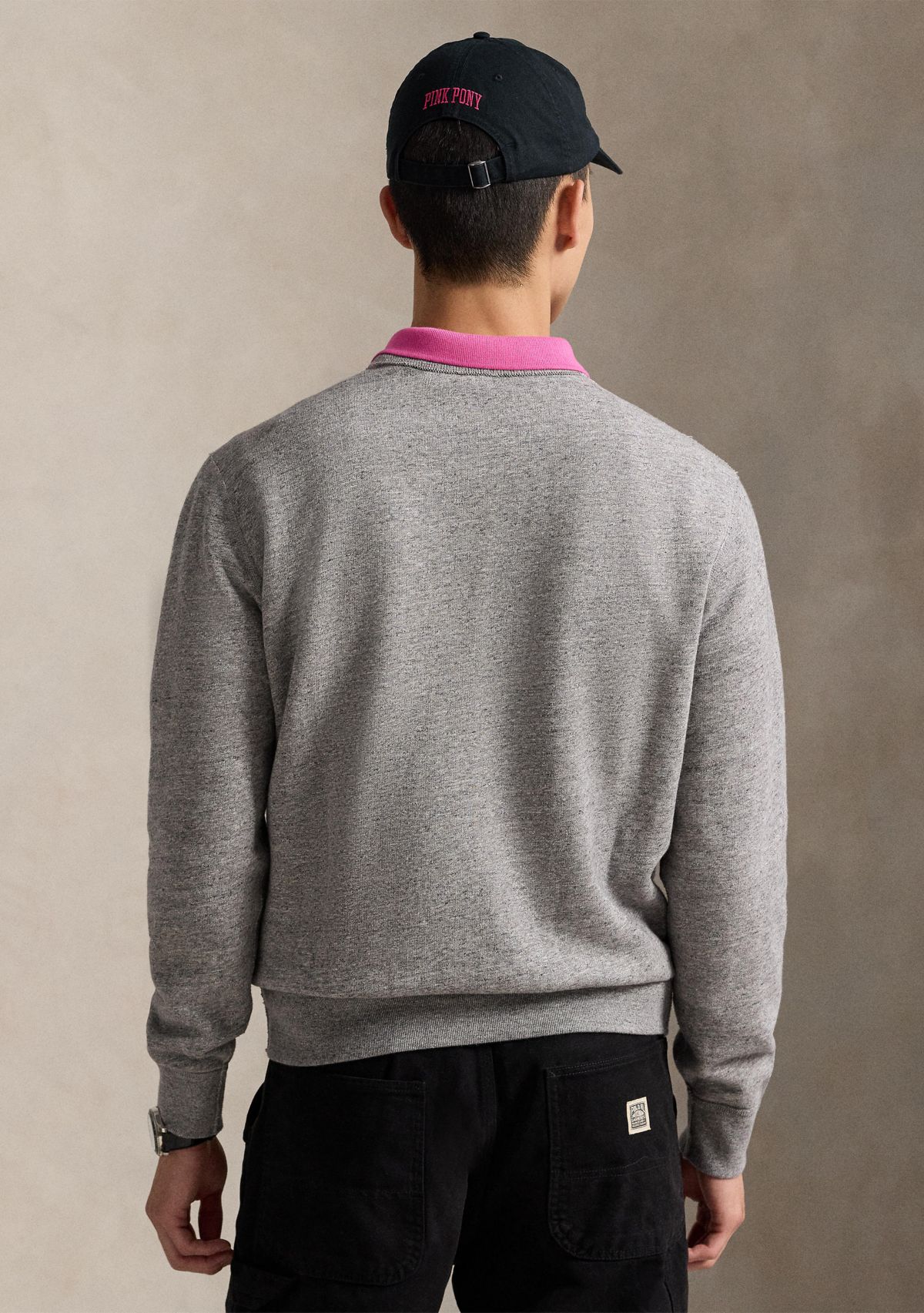 Pink Pony Classic Fit Fleece Sweatshirt