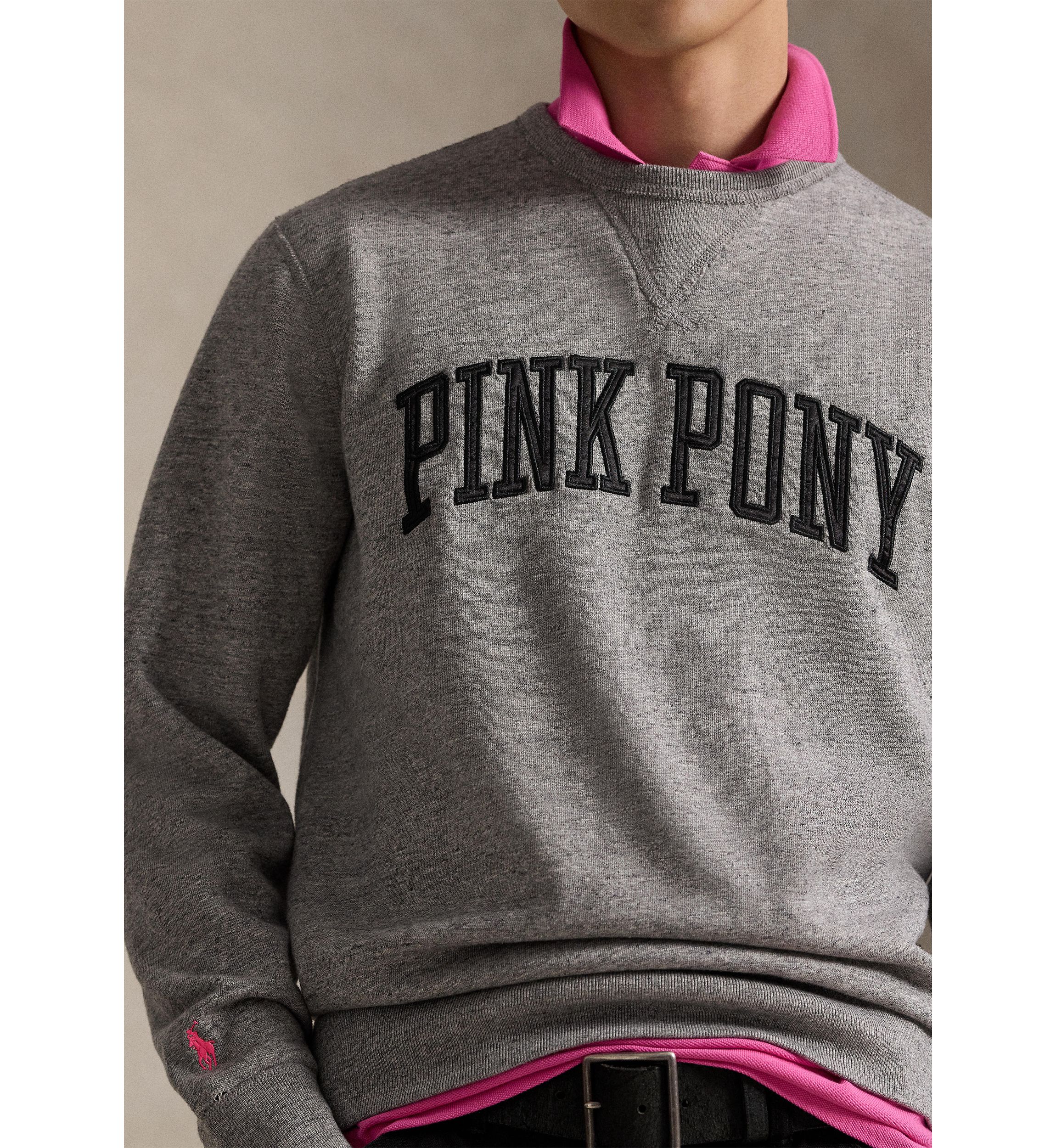 Pink Pony Classic Fit Fleece Sweatshirt