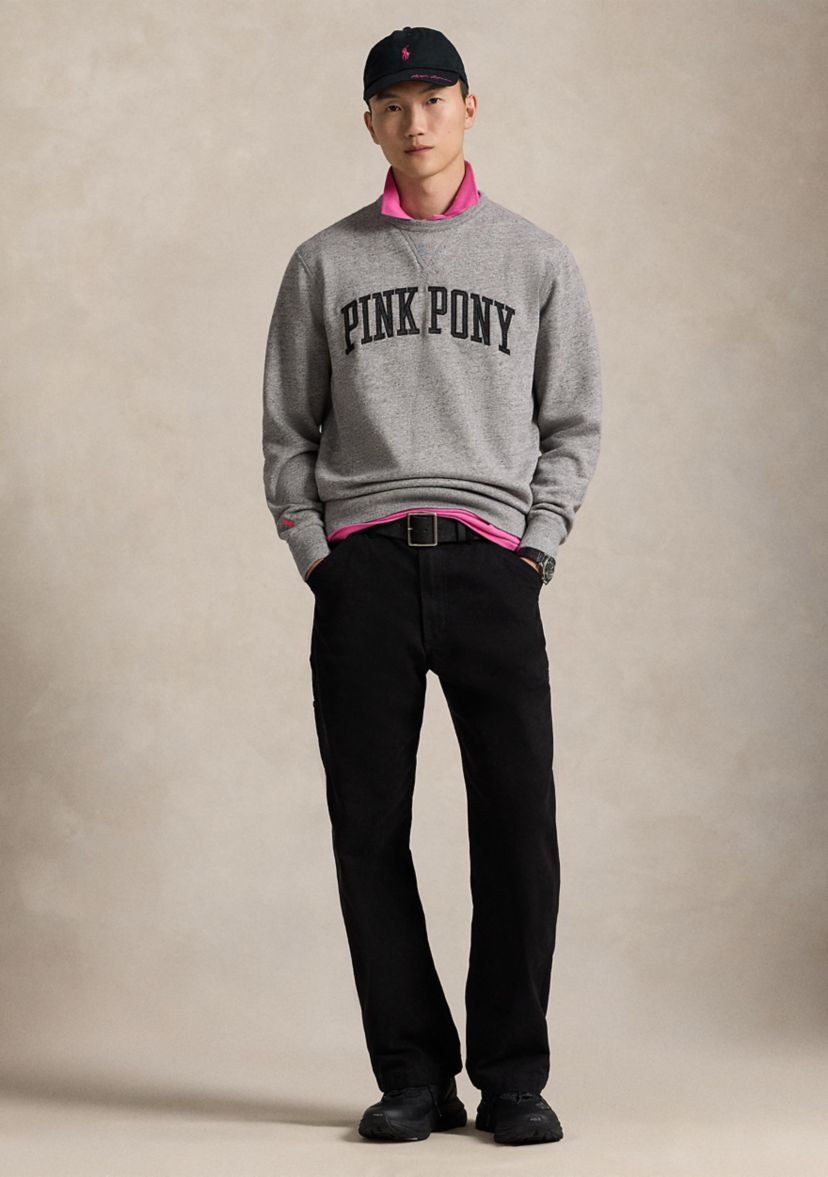 Pink Pony Classic Fit Fleece Sweatshirt
