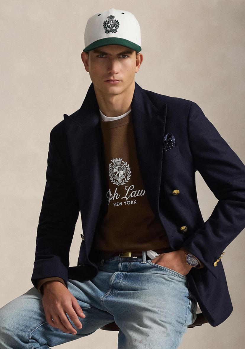 Relaxed Fit Fleece Graphic Sweatshirt