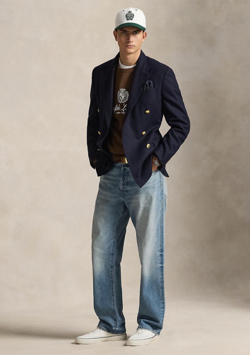 Relaxed Fit Fleece Graphic Sweatshirt