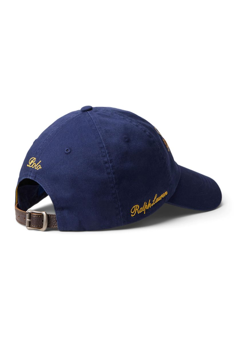 Triple-Pony Twill Ball Cap