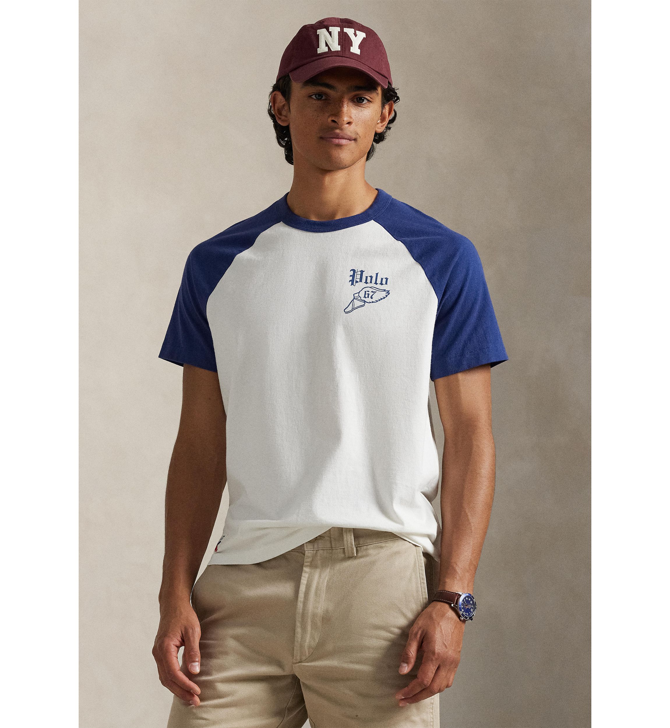 Polo Ralph Lauren Jersey Baseball T-Shirt | Belk