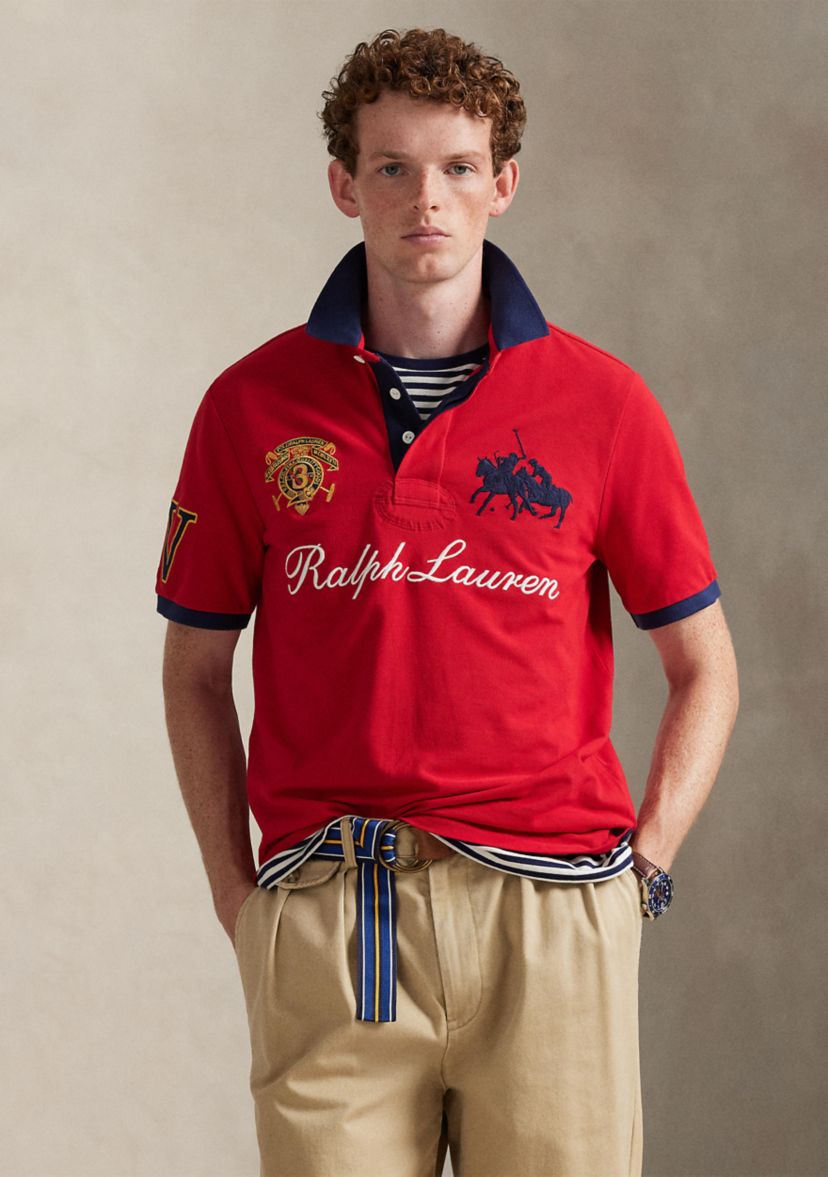 Polo Ralph Lauren Men's Classic Fit Crest Mesh Polo Shirt | Belk