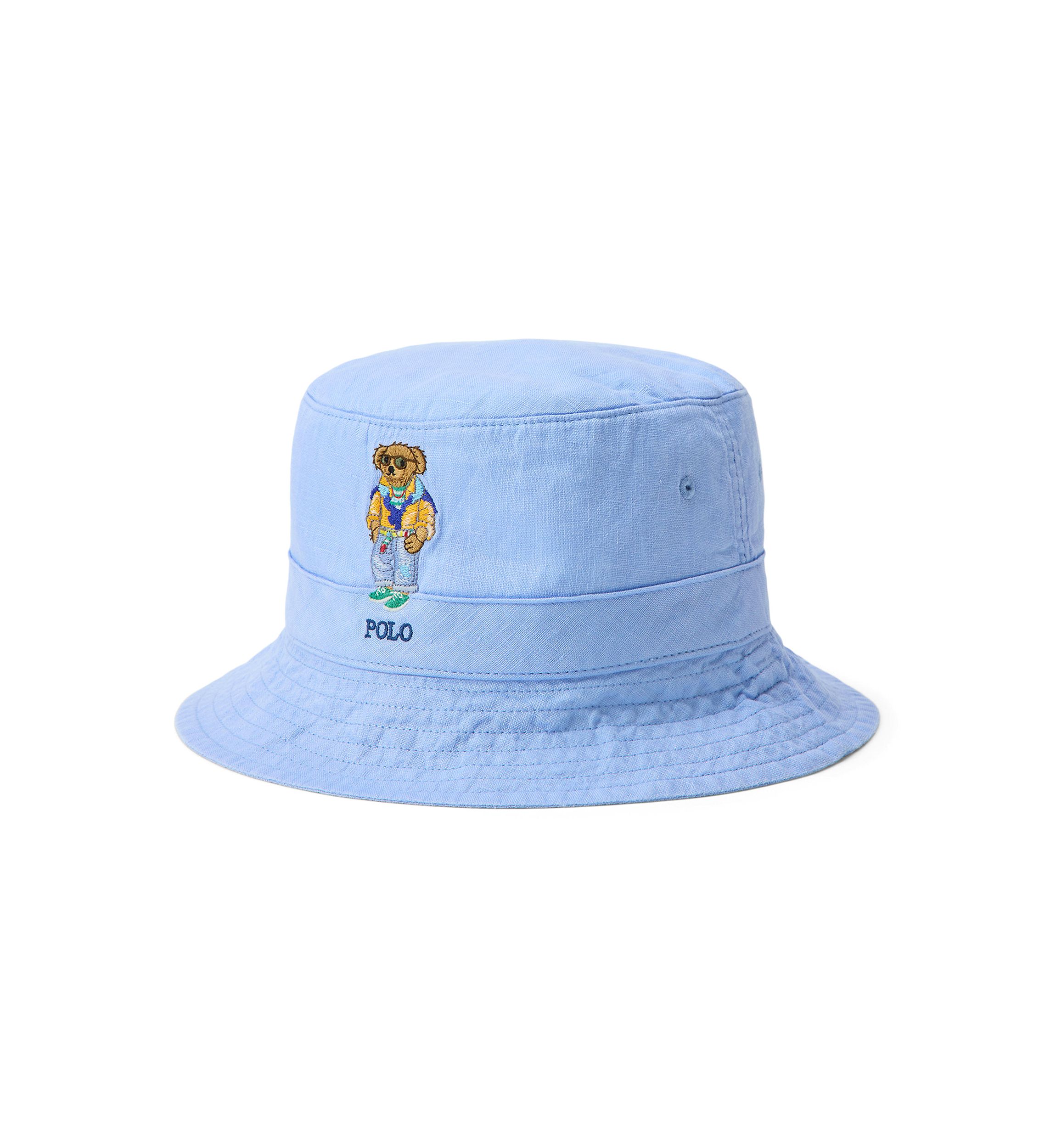 Polo Ralph Lauren Polo Bear Linen Bucket Hat | Belk