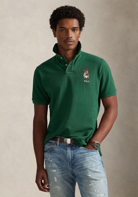 Polo Ralph Lauren Men's Classic Fit Polo Bear Mesh Polo Shirt