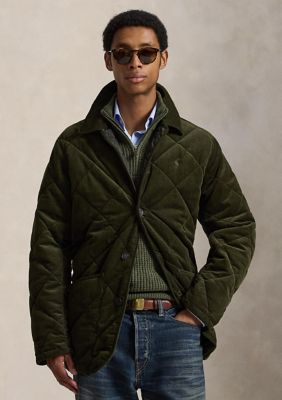 Polo Ralph Lauren Men's Quilted Corduroy Barn Coat