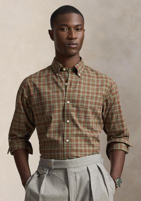 Polo Ralph Lauren Men's Classic Fit Plaid Twill Shirt
