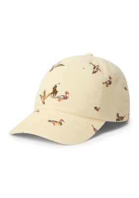 Polo Ralph Lauren Men's Duck-Print Corduroy Ball Cap