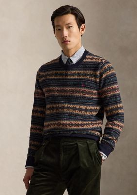 Polo Ralph Lauren Men's Fair Isle Wool Sweater
