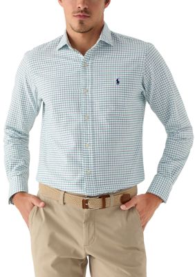 Polo Ralph Lauren Men's Custom Fit Tattersall Oxford Shirt