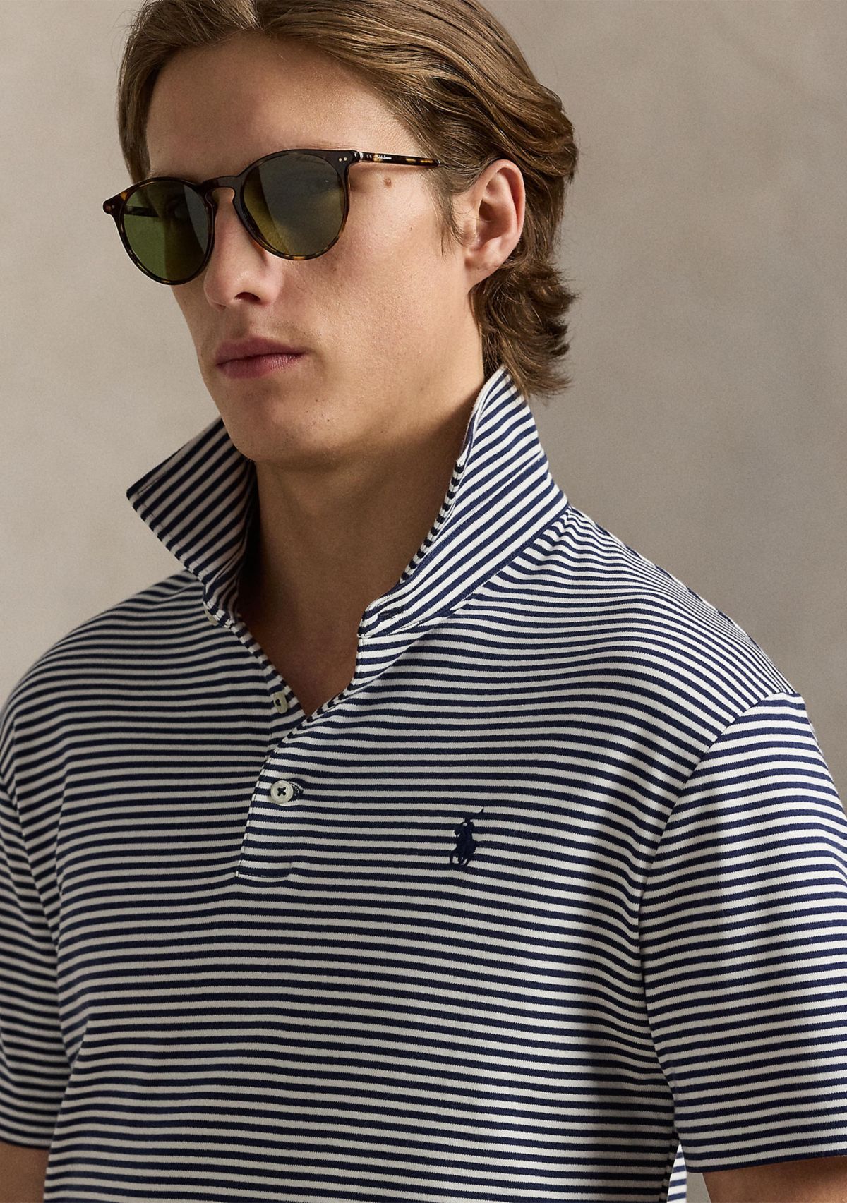 Classic Fit Soft Cotton Polo Shirt