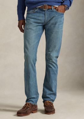 Polo Ralph Lauren Men's Varick Slim Straight Indigo-Dyed Jeans