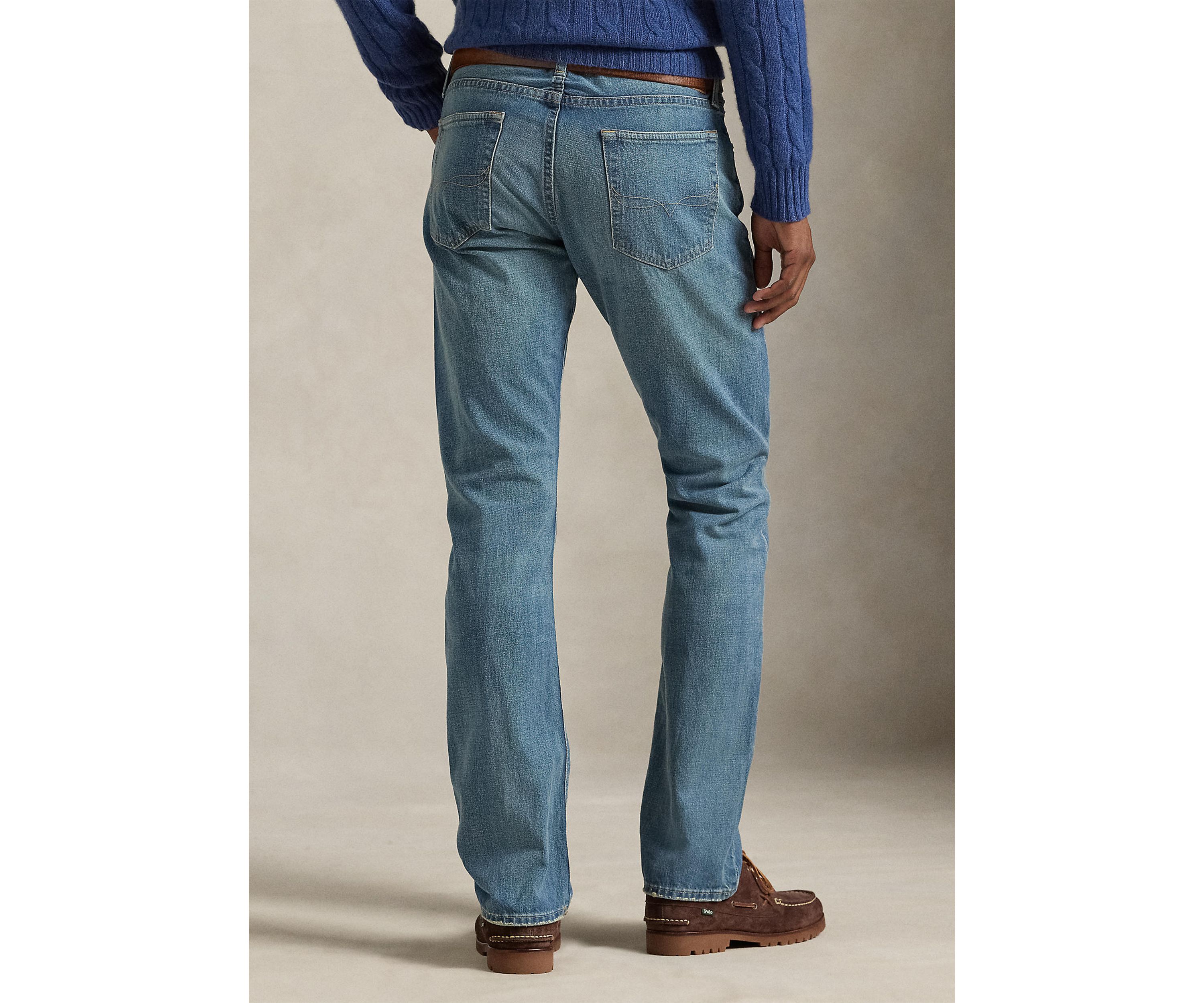 Varick Slim Straight Indigo-Dyed Jeans