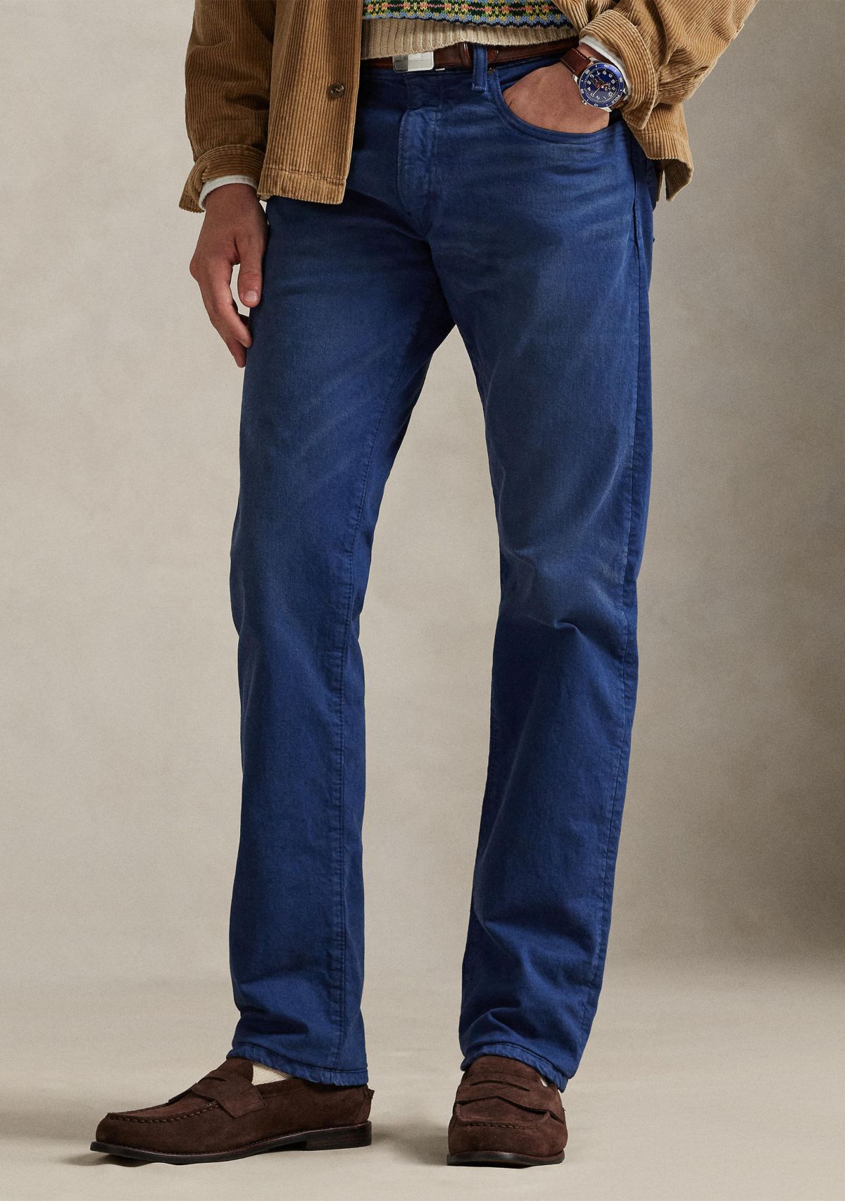 Varick Slim Straight Stretch Jeans