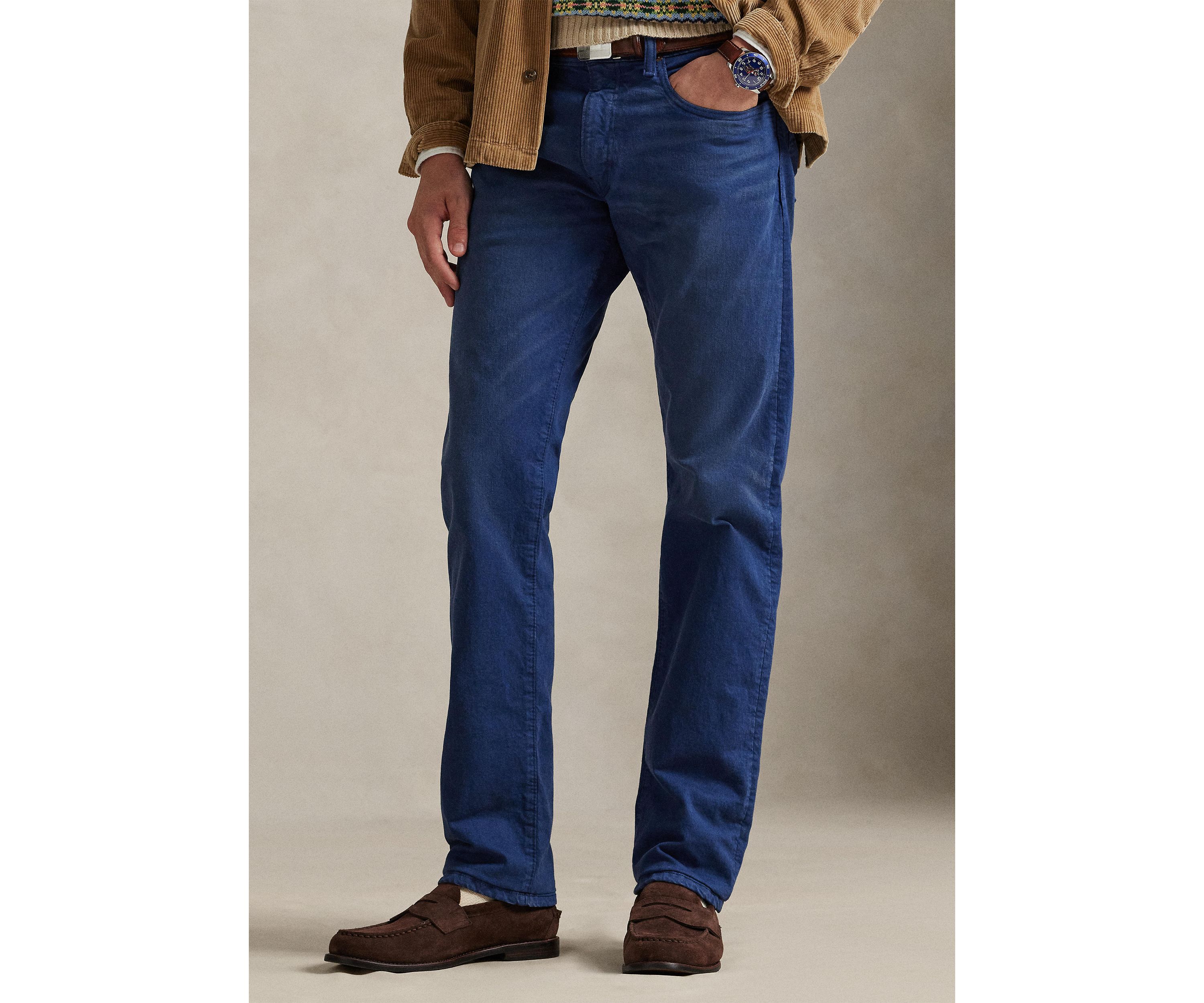 Varick Slim Straight Stretch Jeans