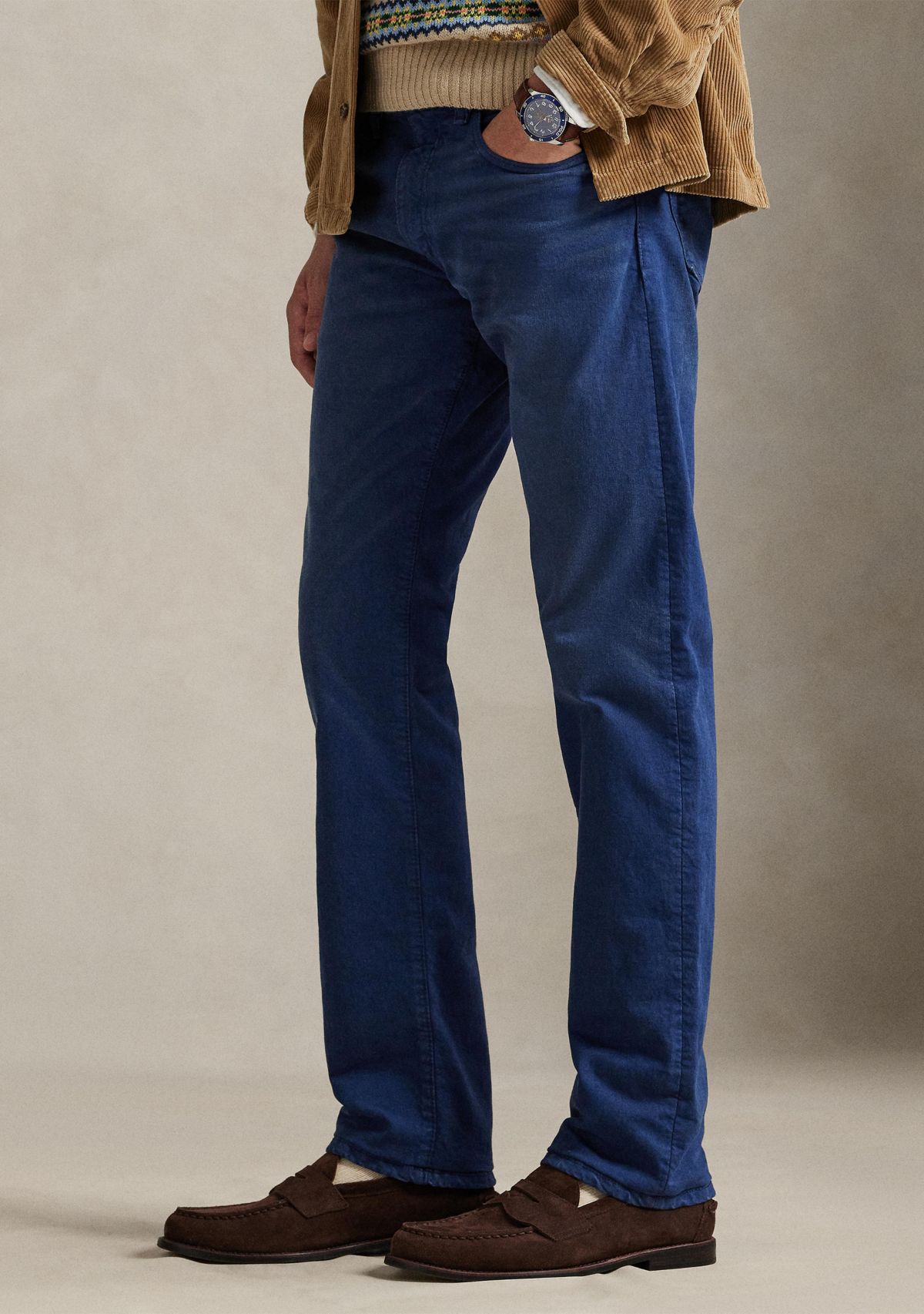 Varick Slim Straight Stretch Jeans