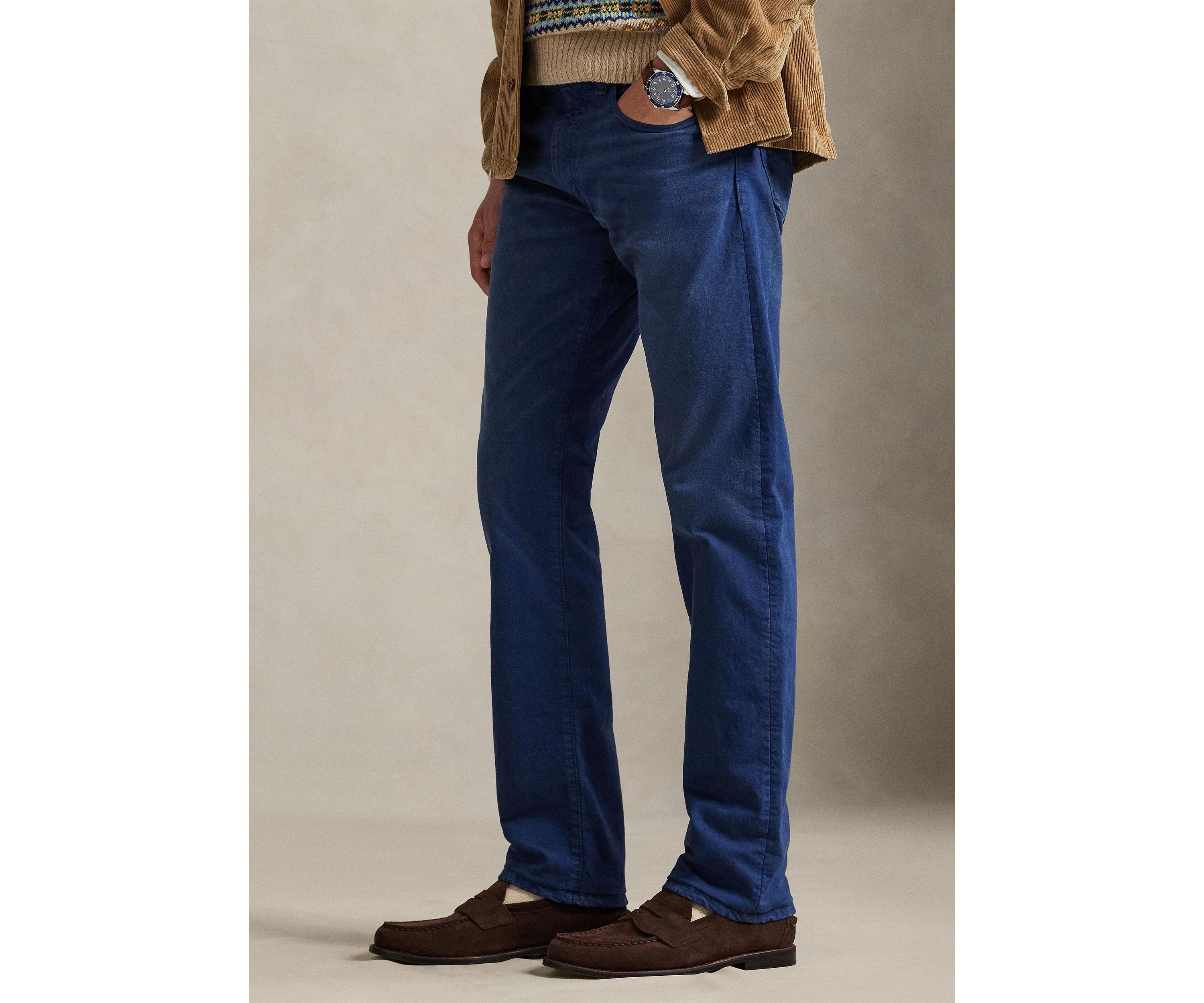 Varick Slim Straight Stretch Jeans
