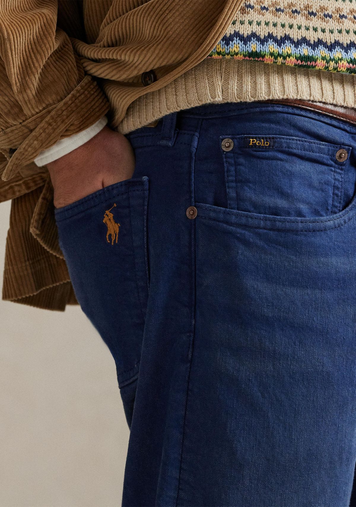 Varick Slim Straight Stretch Jeans