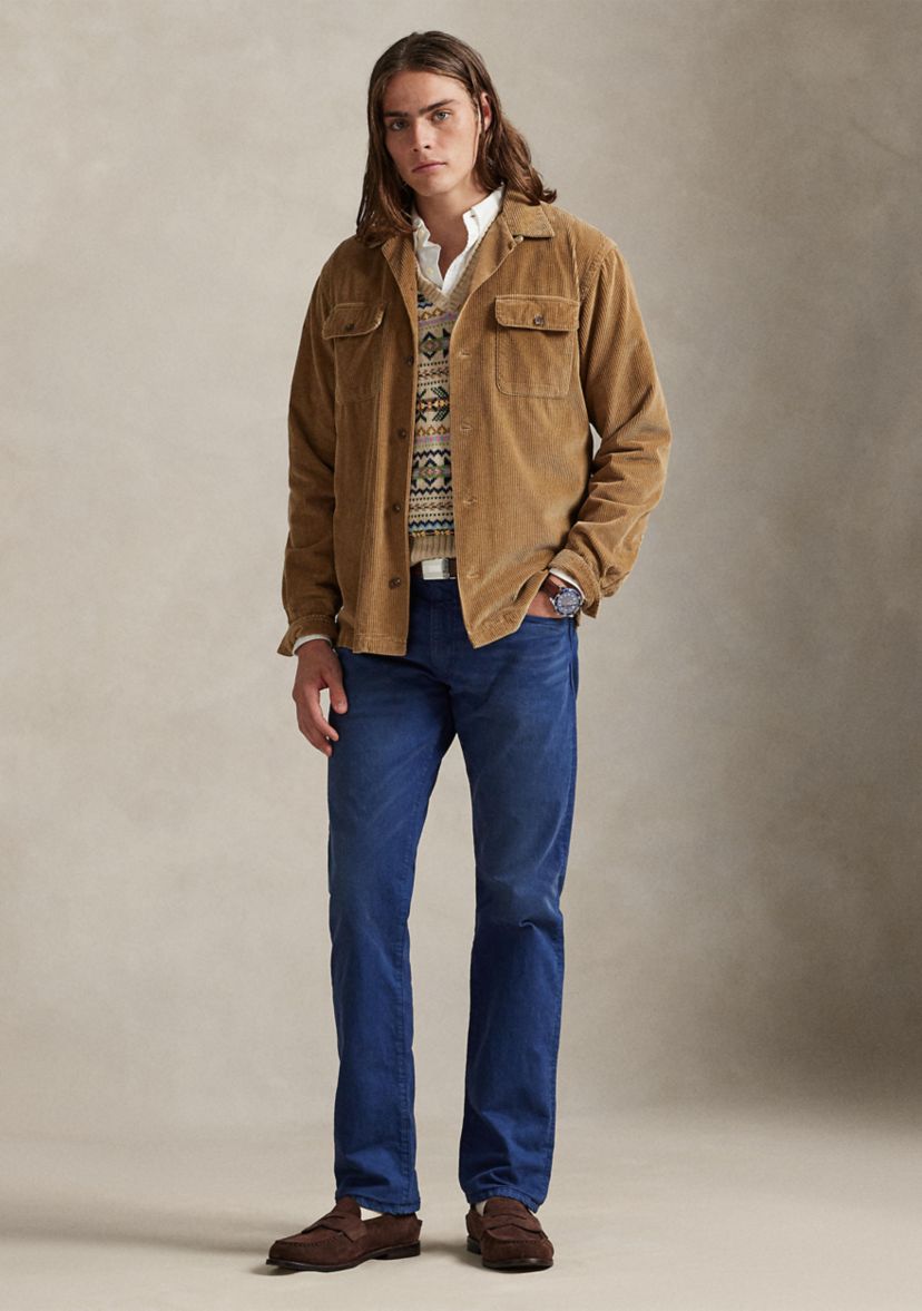 Varick Slim Straight Stretch Jeans