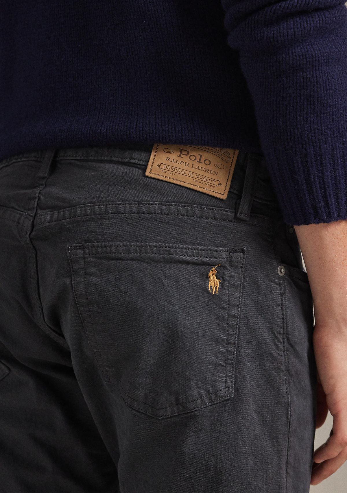 Varick Slim Straight Stretch Jean