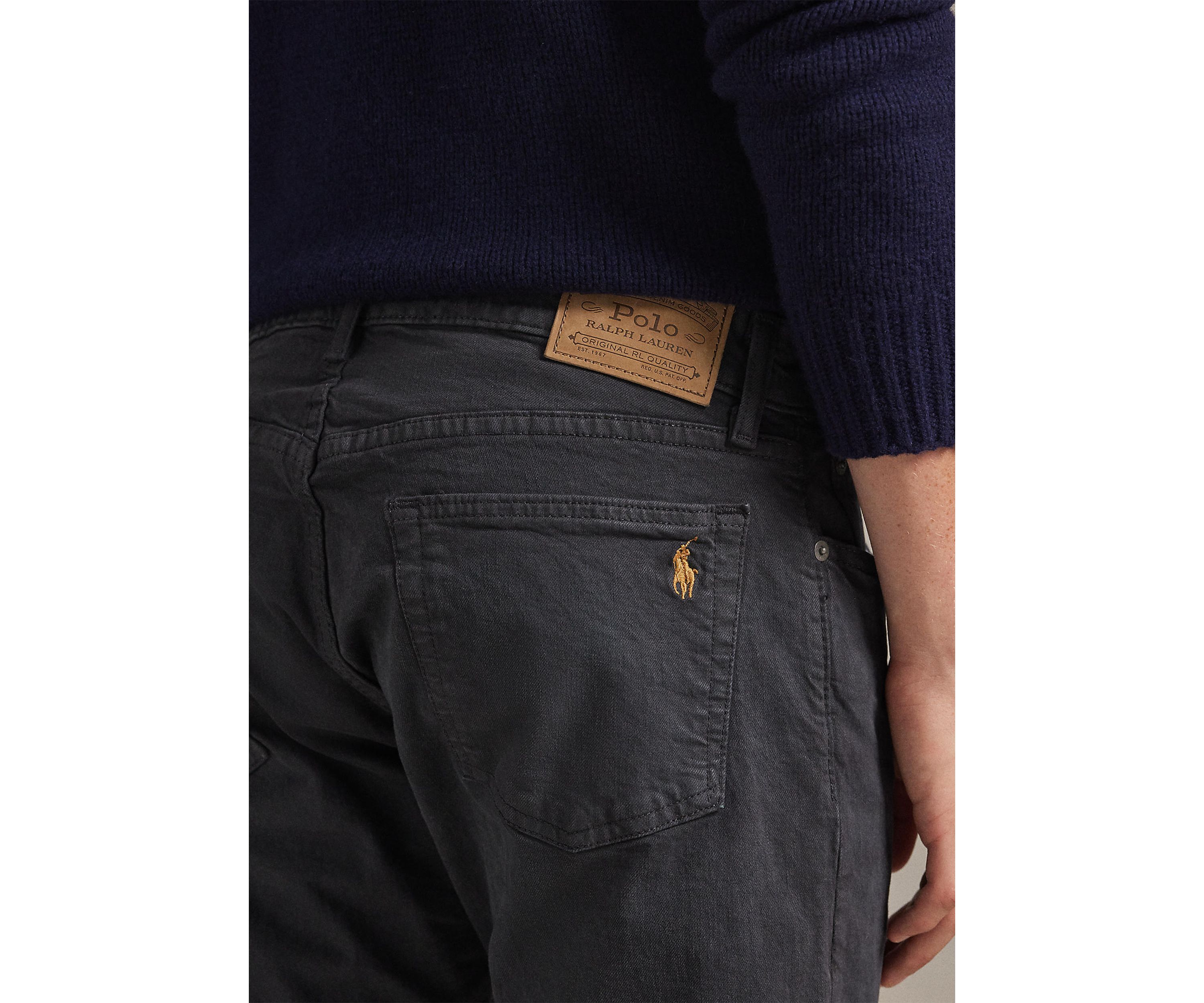Varick Slim Straight Stretch Jean