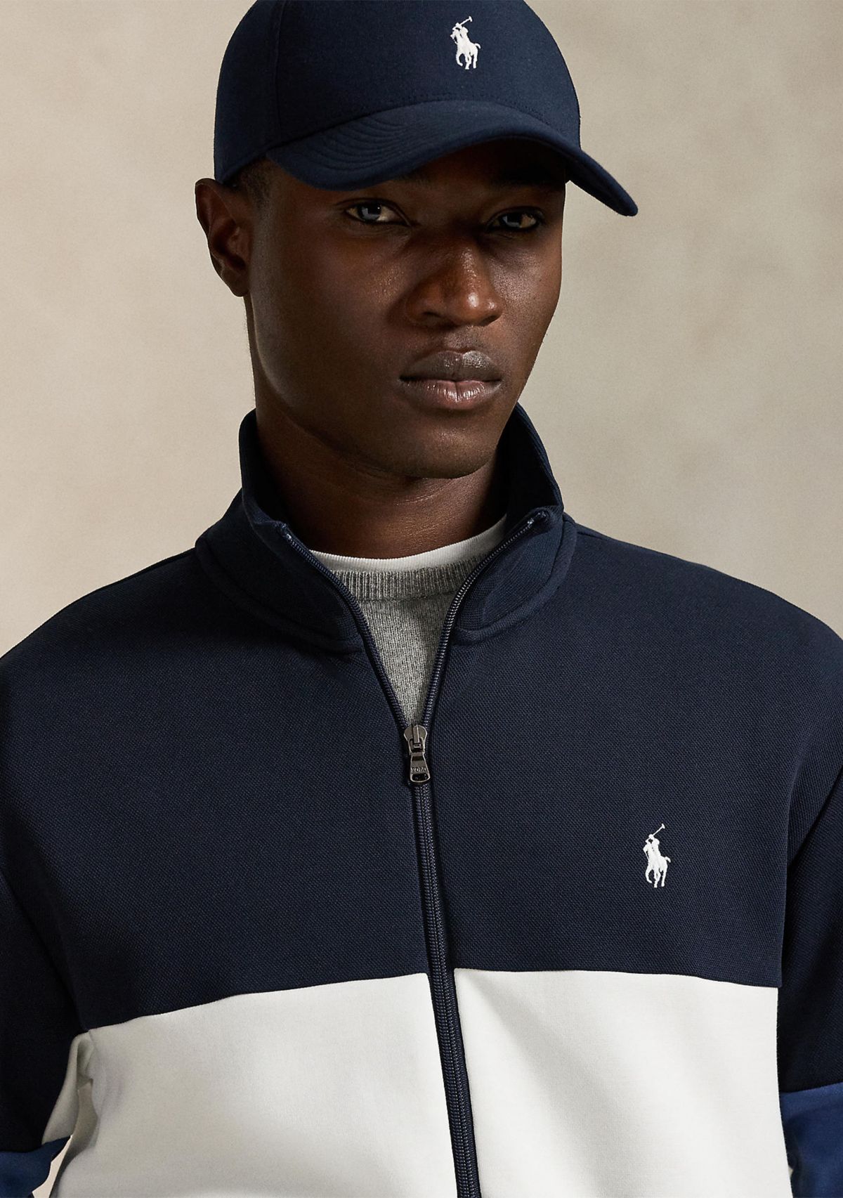 Double-Knit Track Jacket