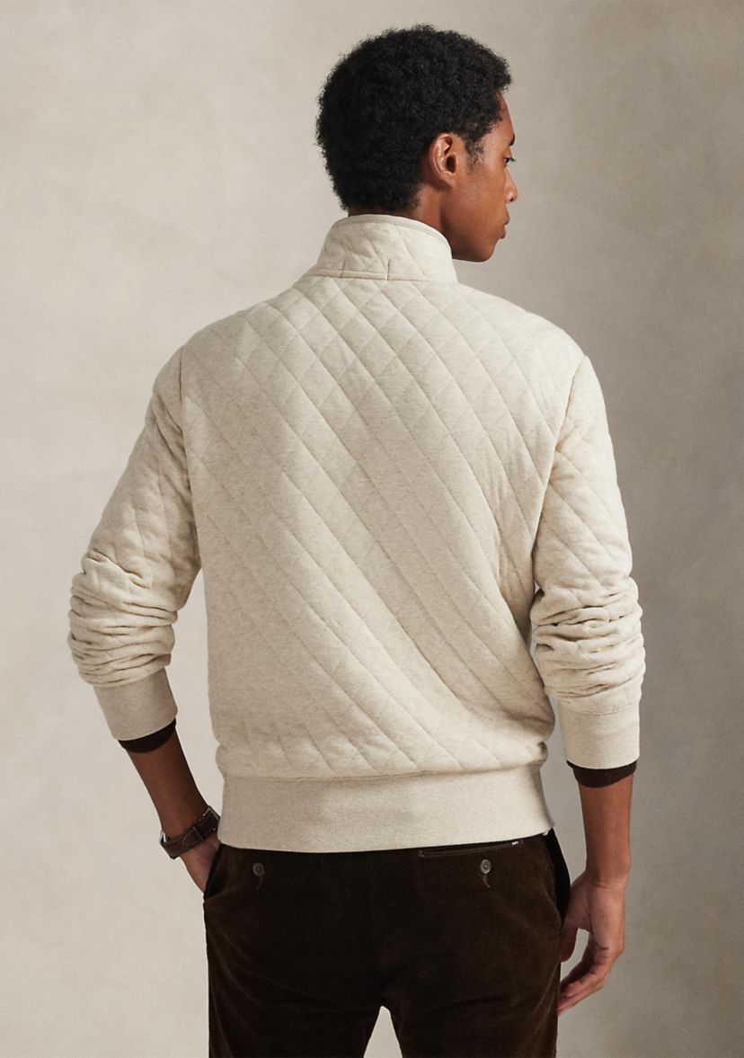 Polo Ralph Lauren Quilted Double-Knit Jersey Pullover | Belk