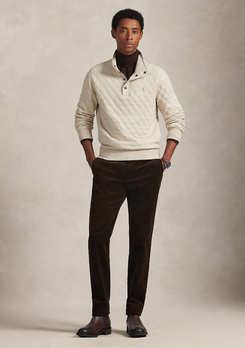 Polo Ralph Lauren Quilted Double-Knit Jersey Pullover | Belk