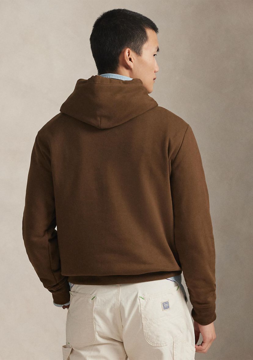 Mens RL Fleece Western-Logo Hoodie