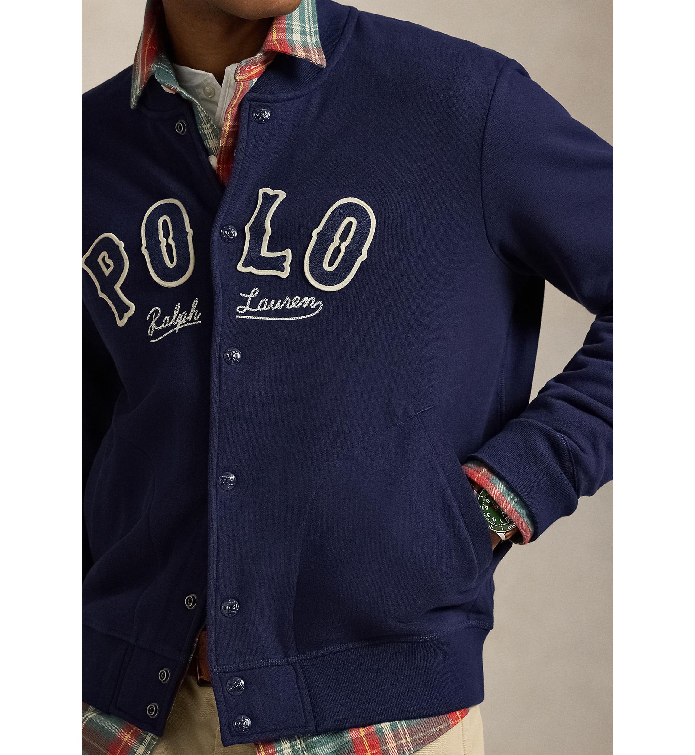 Polo Ralph Lauren Men's RL Fleece Western-Logo Jacket | Belk