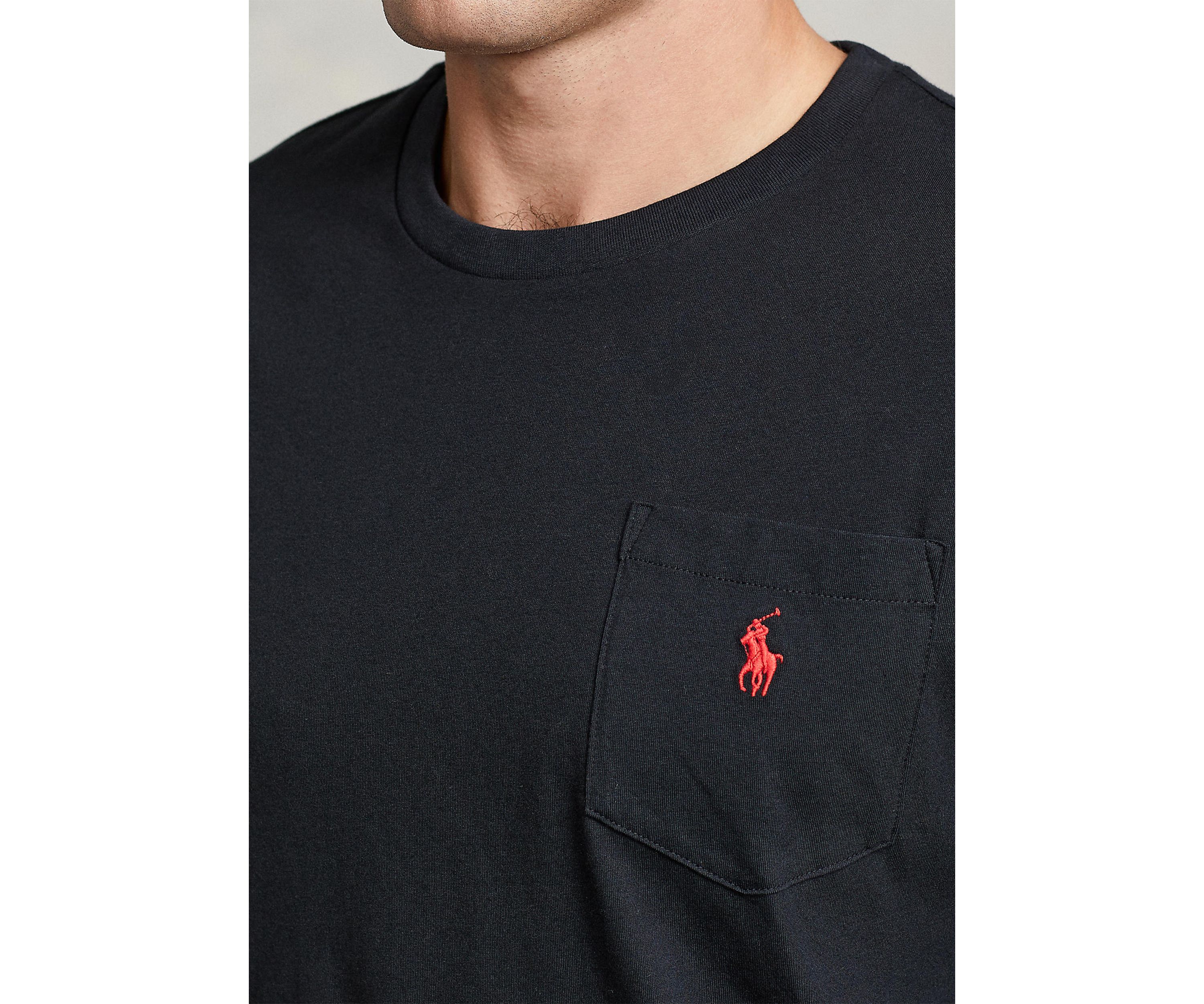 Big & Tall Classic-Fit Pocket Crewneck T-Shirt