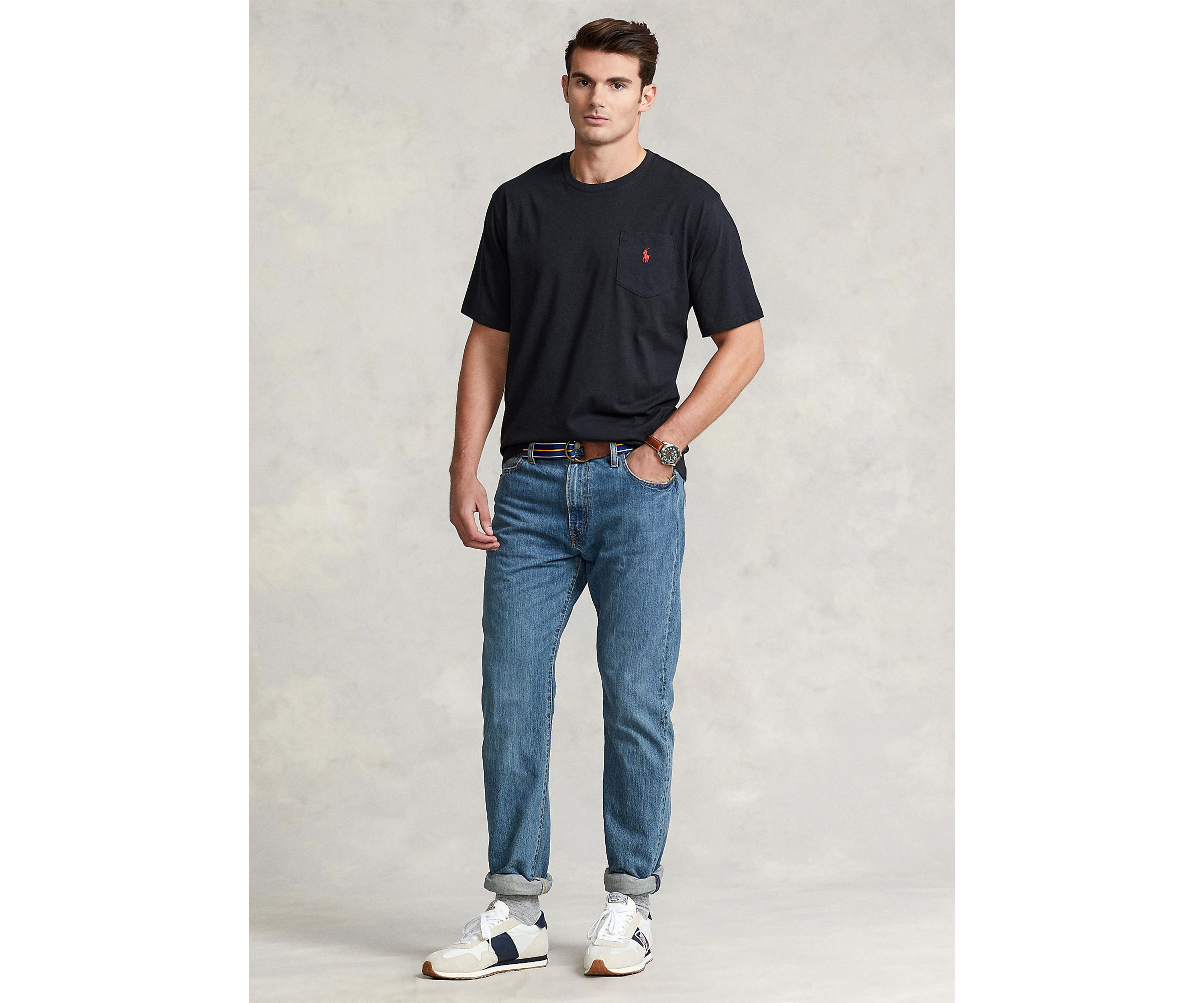 Big & Tall Classic-Fit Pocket Crewneck T-Shirt