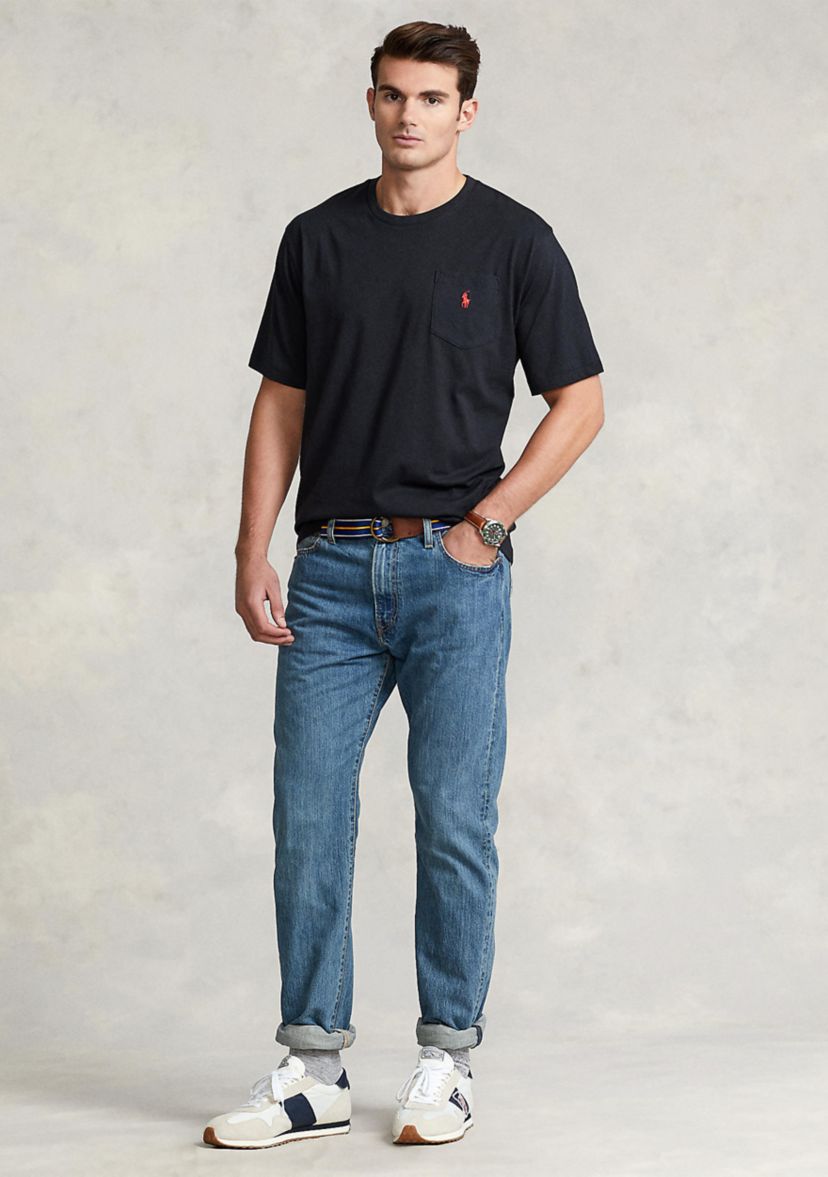 Big & Tall Classic-Fit Pocket Crewneck T-Shirt