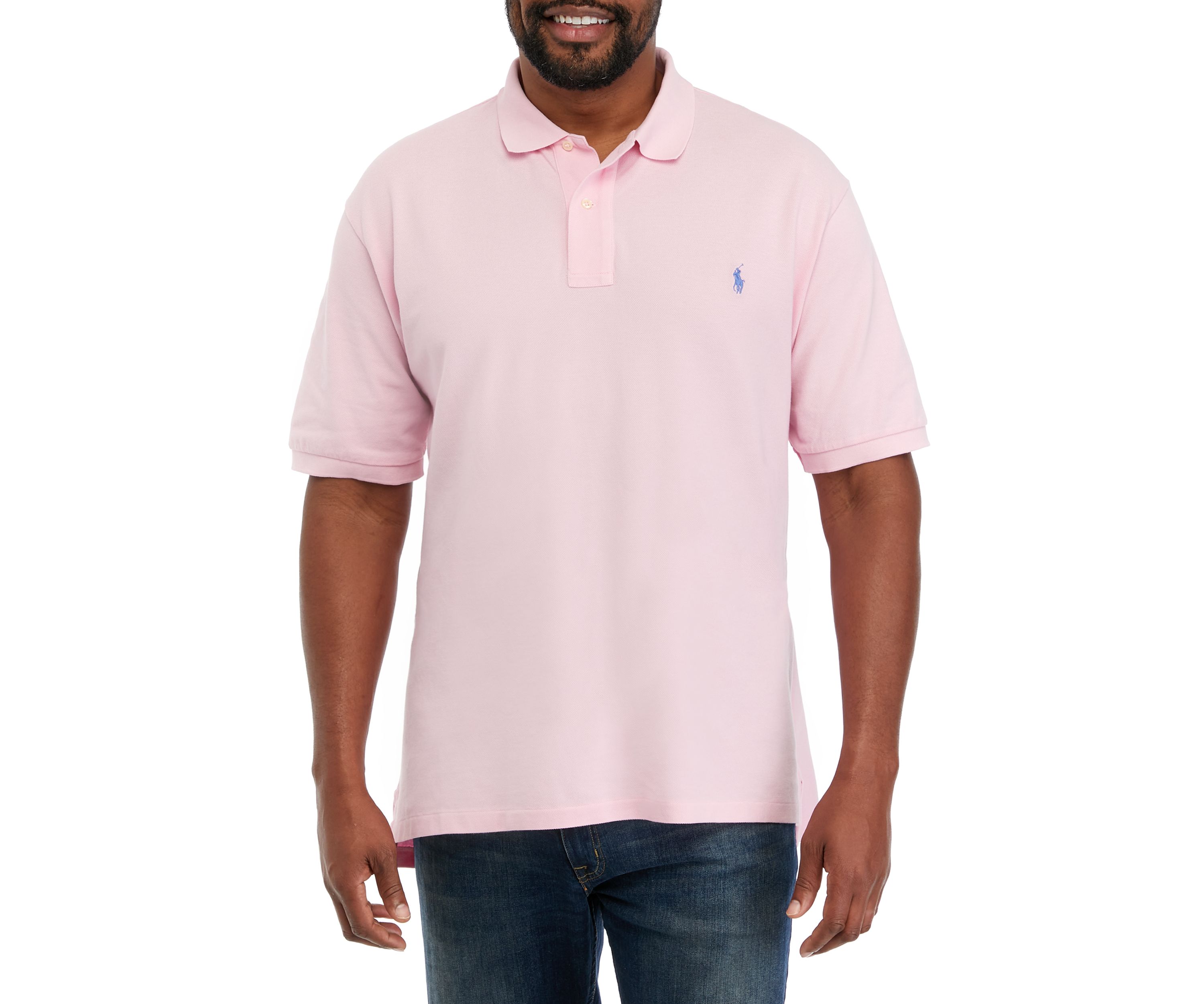 Big & Tall Mesh Polo Shirt