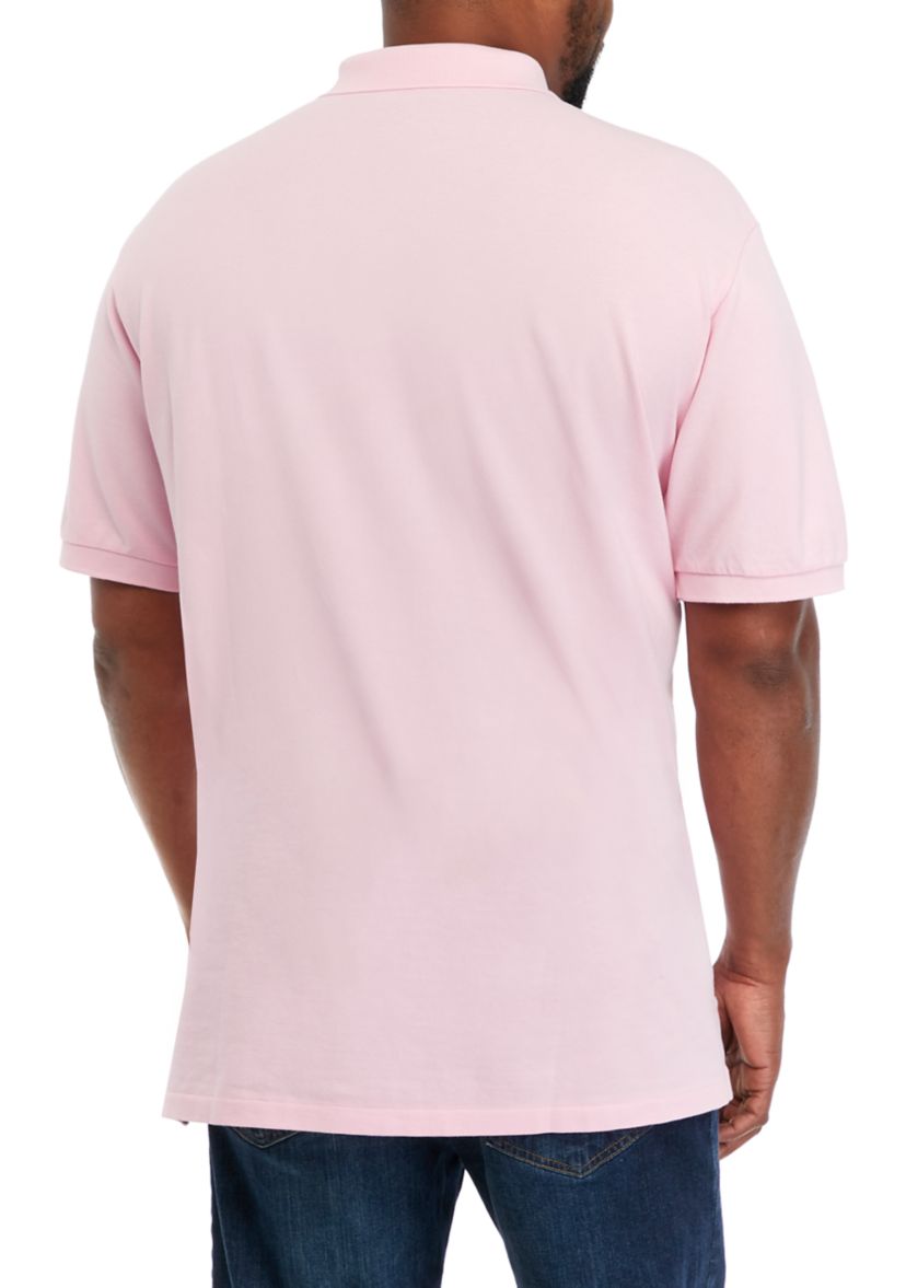 Big & Tall Mesh Polo Shirt