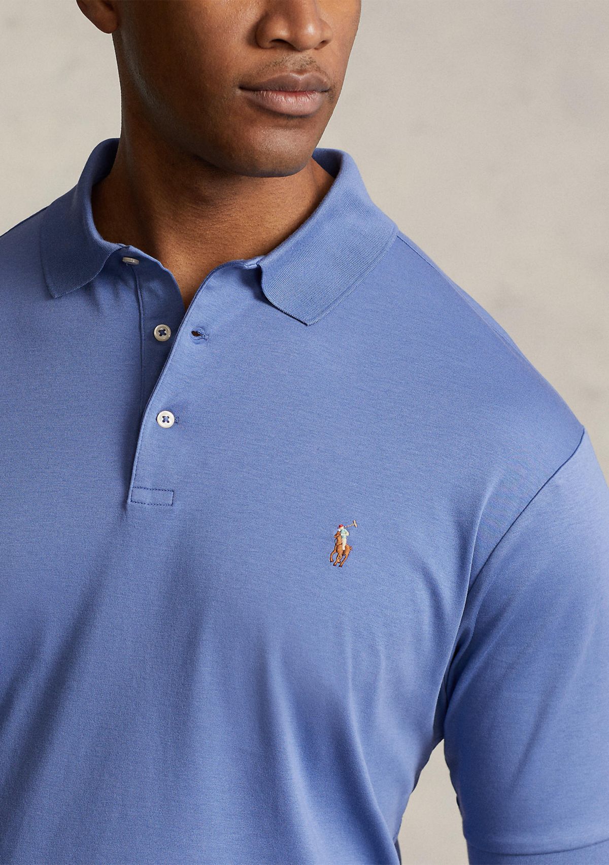 Big & Tall Classic Fit Soft Cotton Polo 