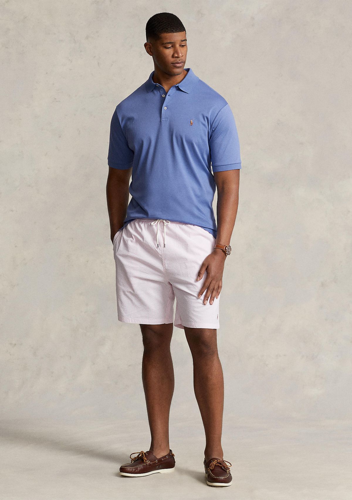 Big & Tall Classic Fit Soft Cotton Polo 